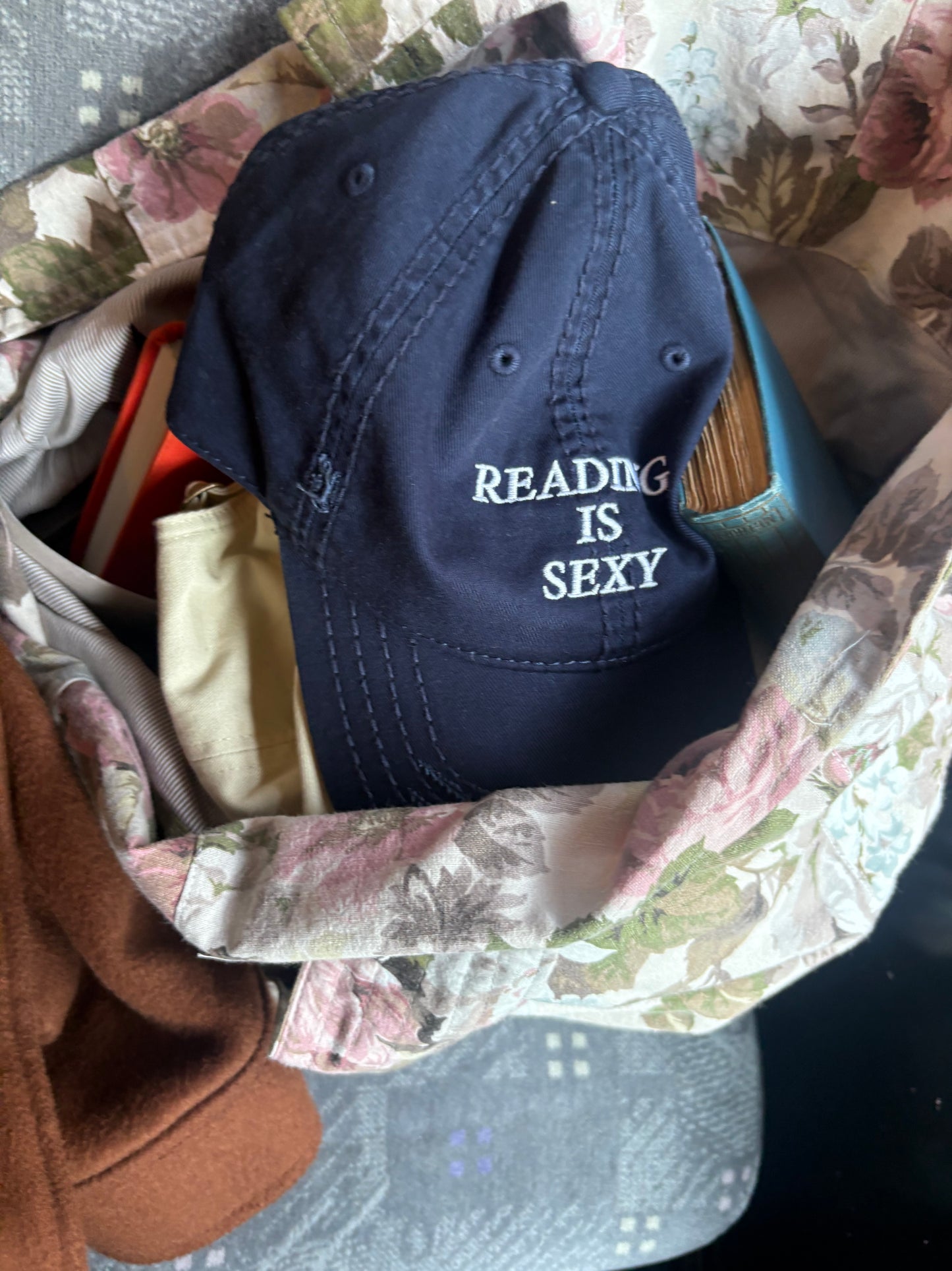 Reading is Sexy Distressed 90s Cap
