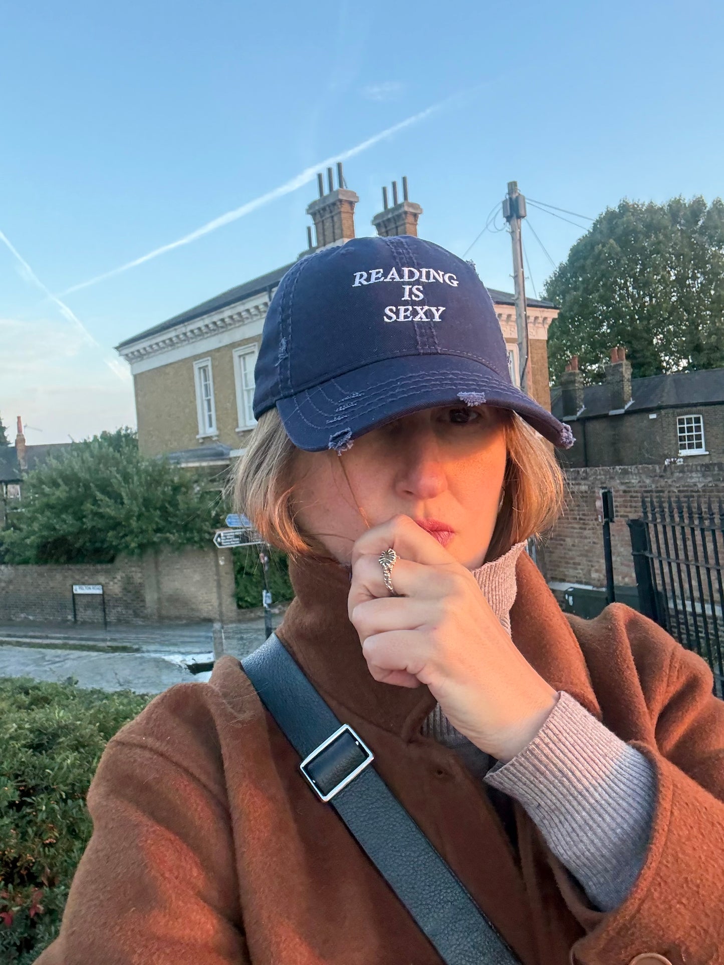 Reading is Sexy Distressed 90s Cap
