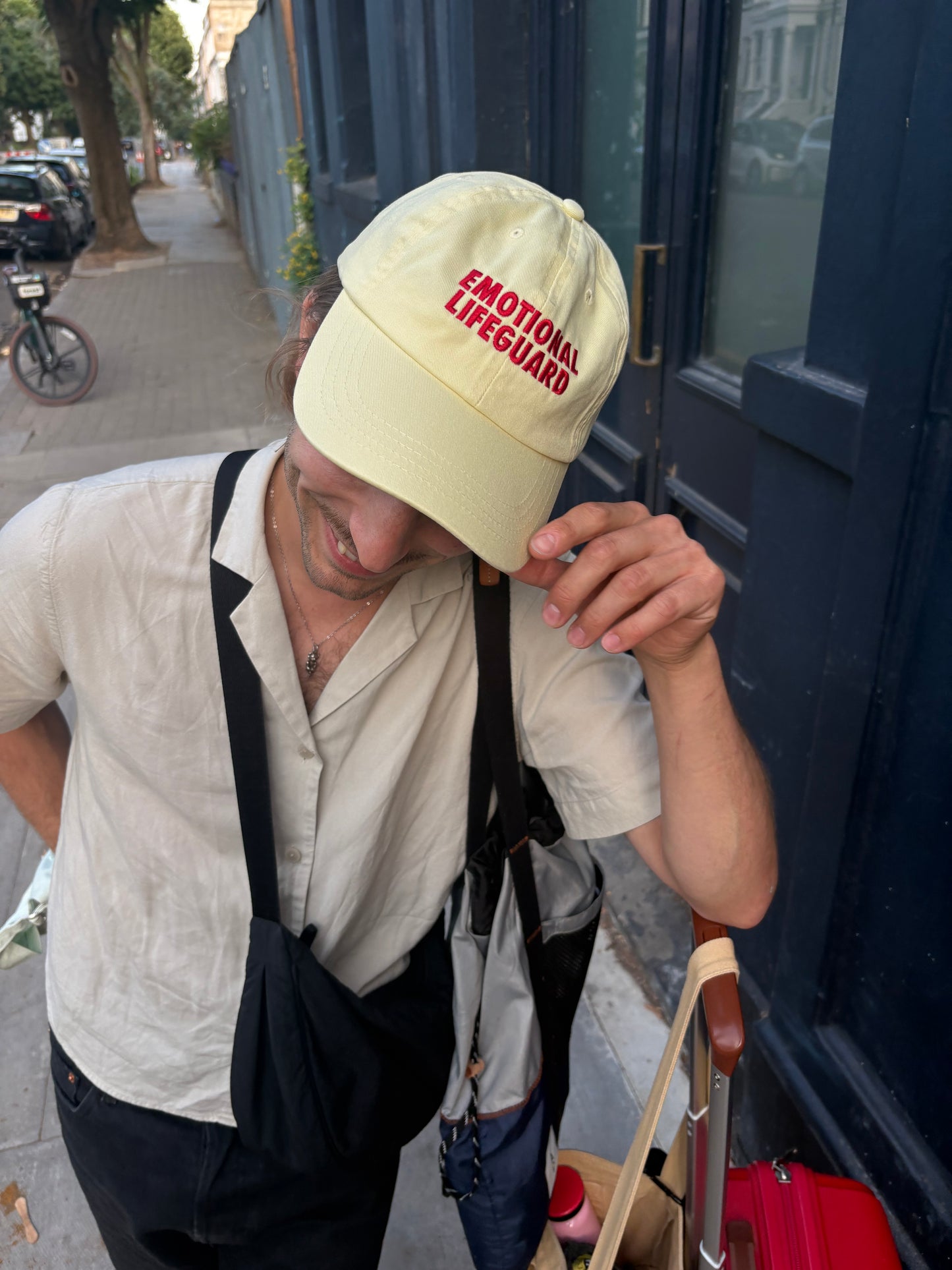Emotional Lifeguard Butter Yellow Baseball Hat