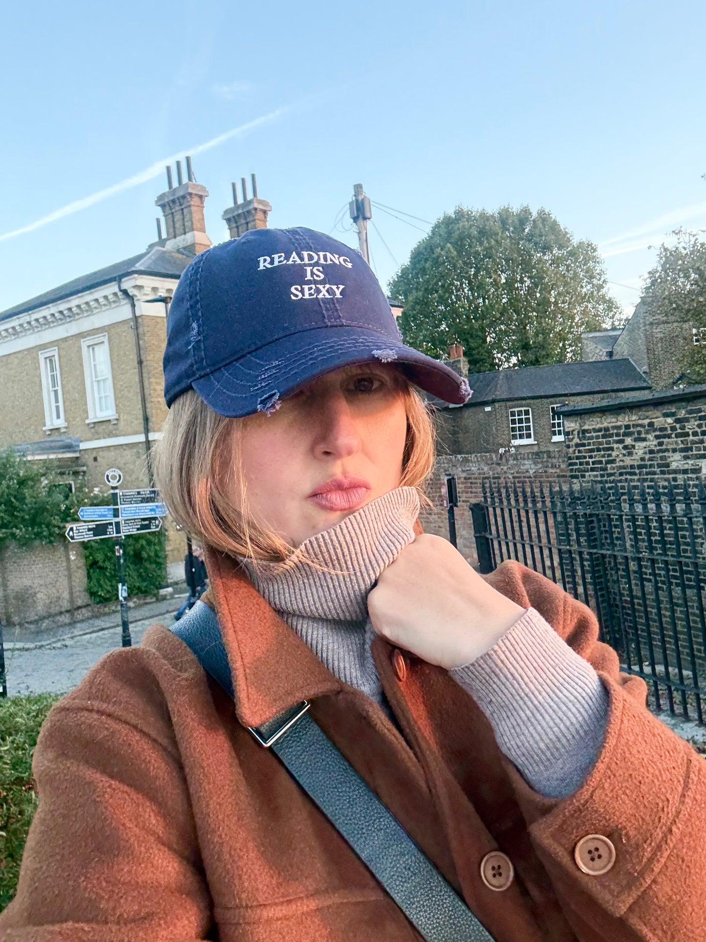 Reading is Sexy Distressed 90s Cap