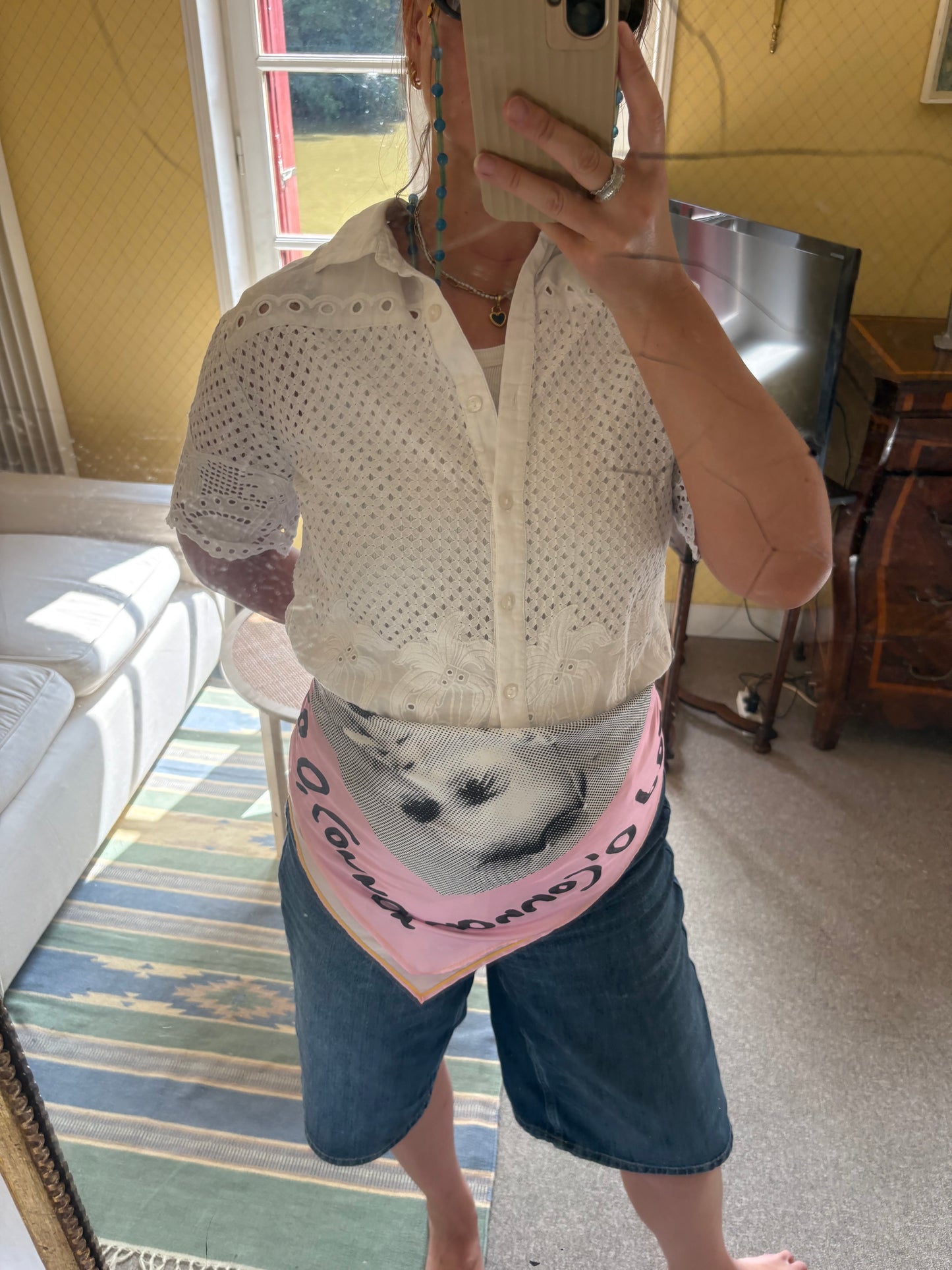 Sinead Satin Silk Bandana