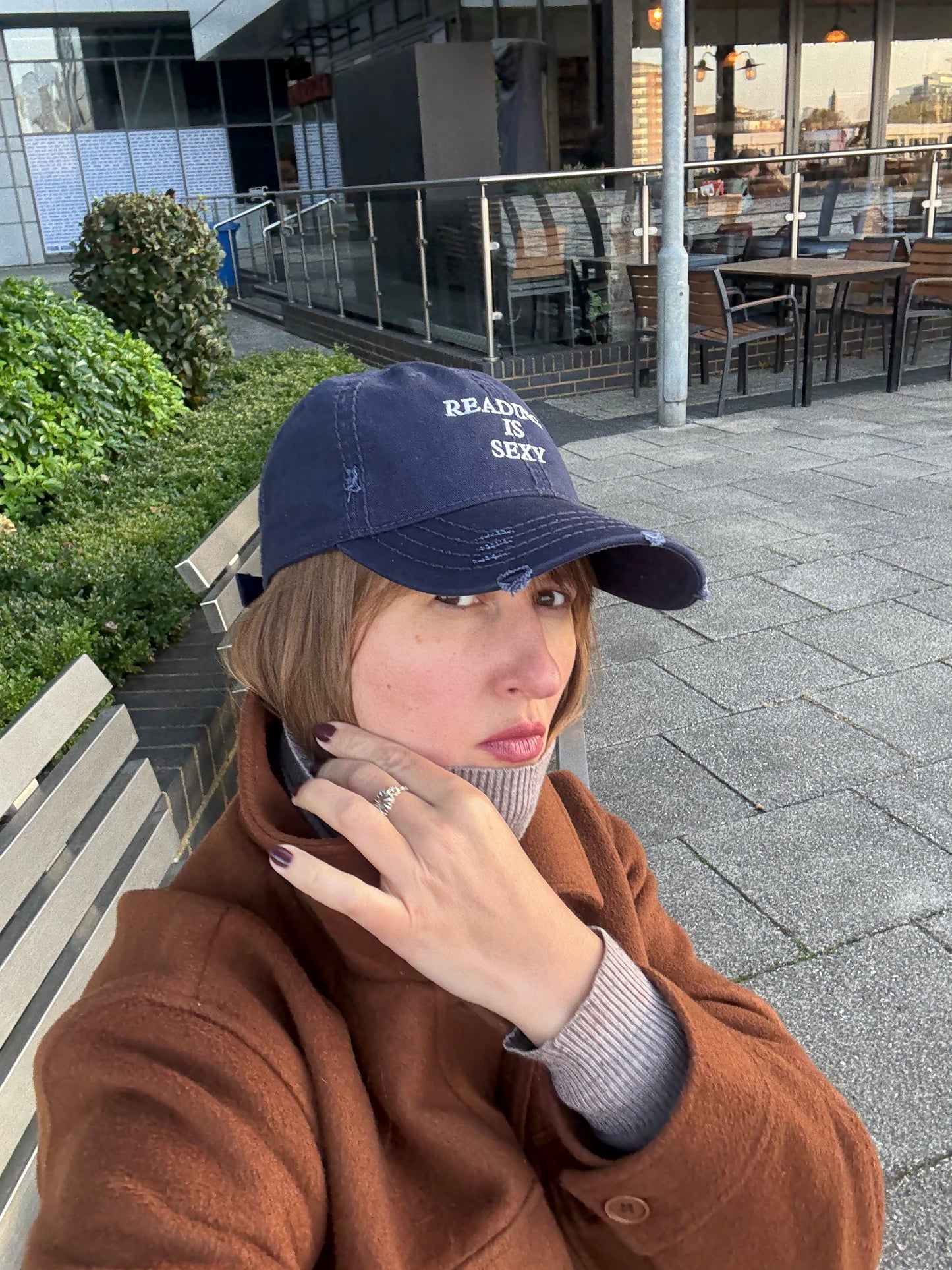 Reading is Sexy Distressed 90s Cap