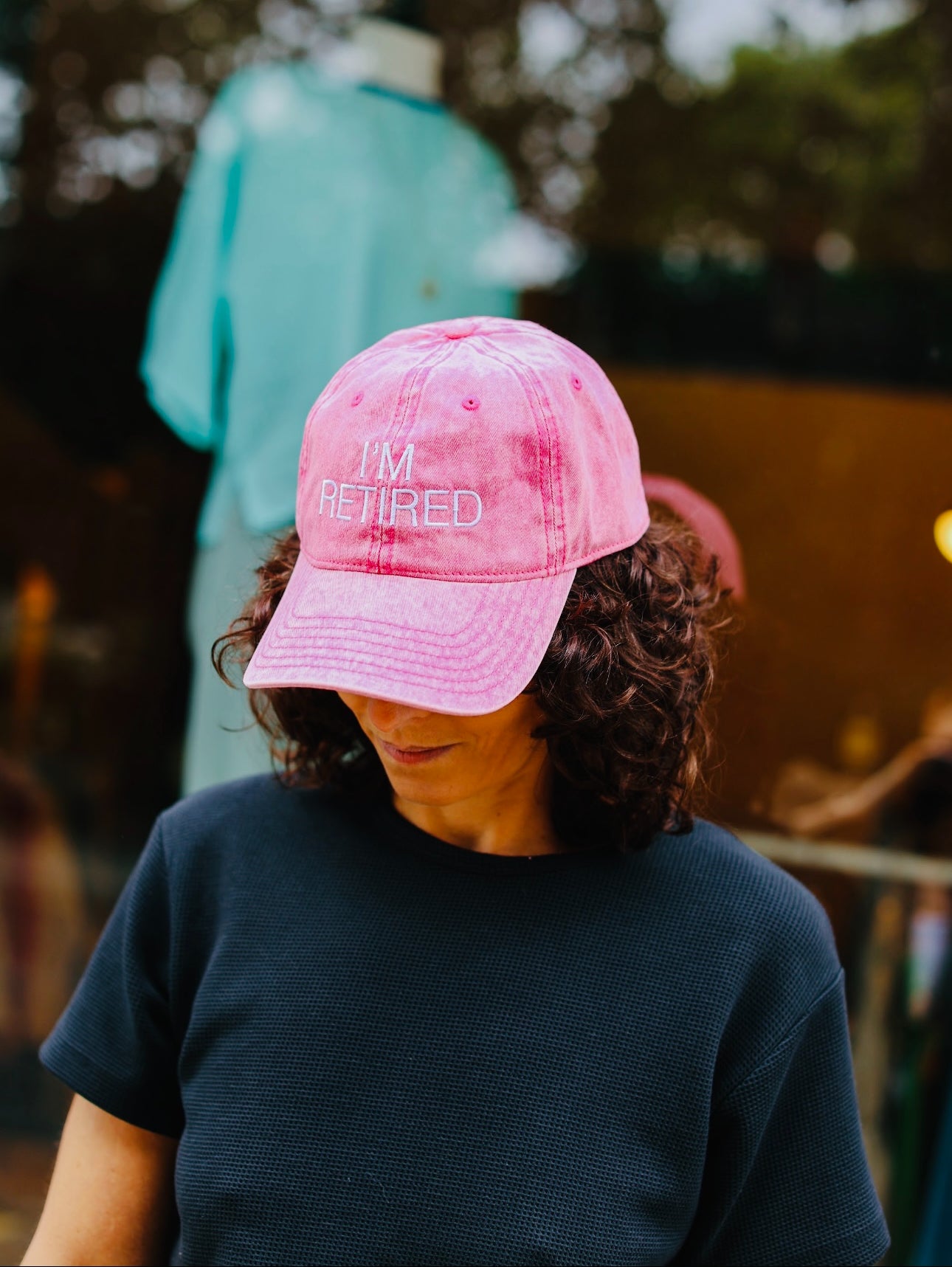 I'm Retired... Washed Cotton Summer Cap