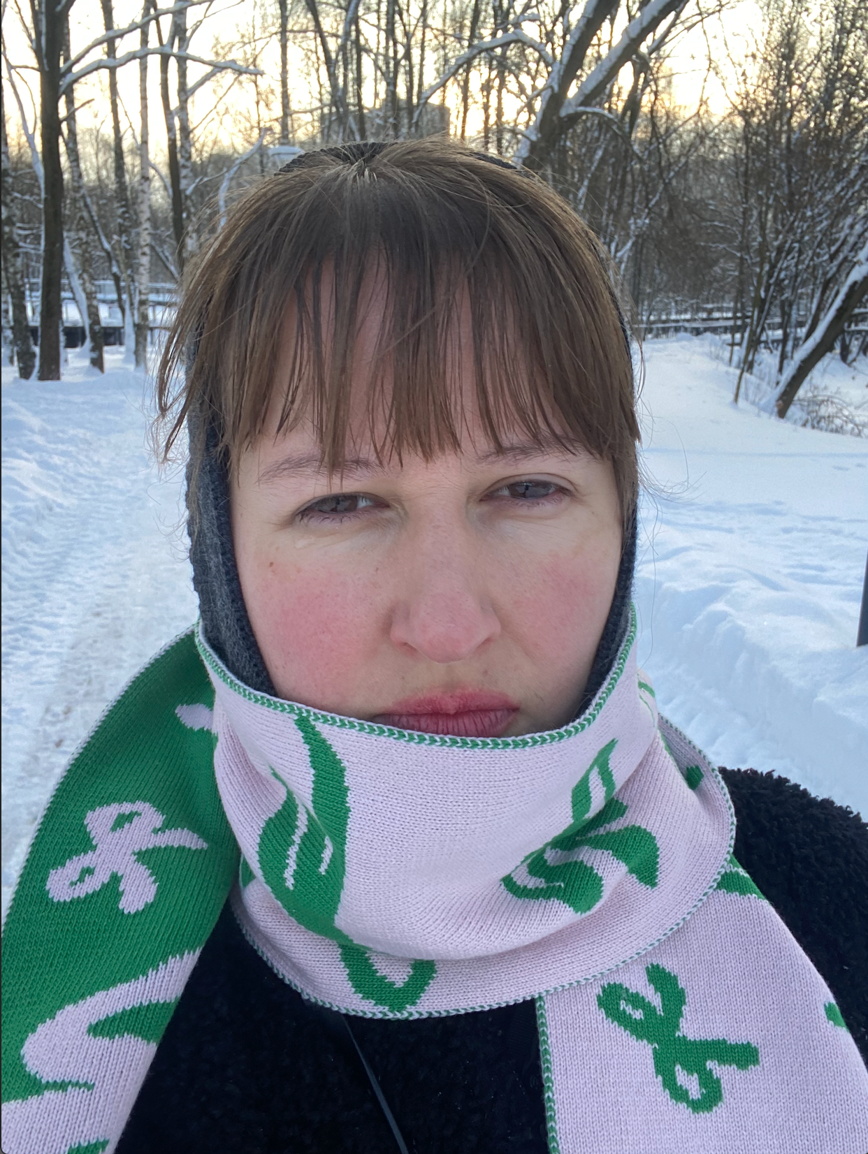 Bow Wool and Cashmere Scarf