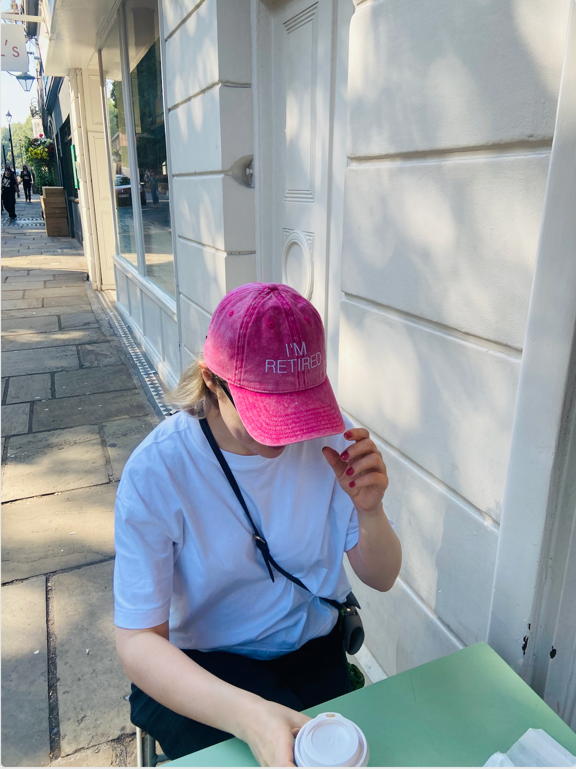 I'm Retired... Washed Cotton Summer Cap