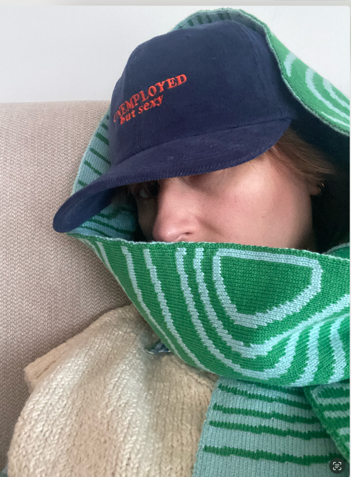 Unemployed (but Sexy) Corduroy hat