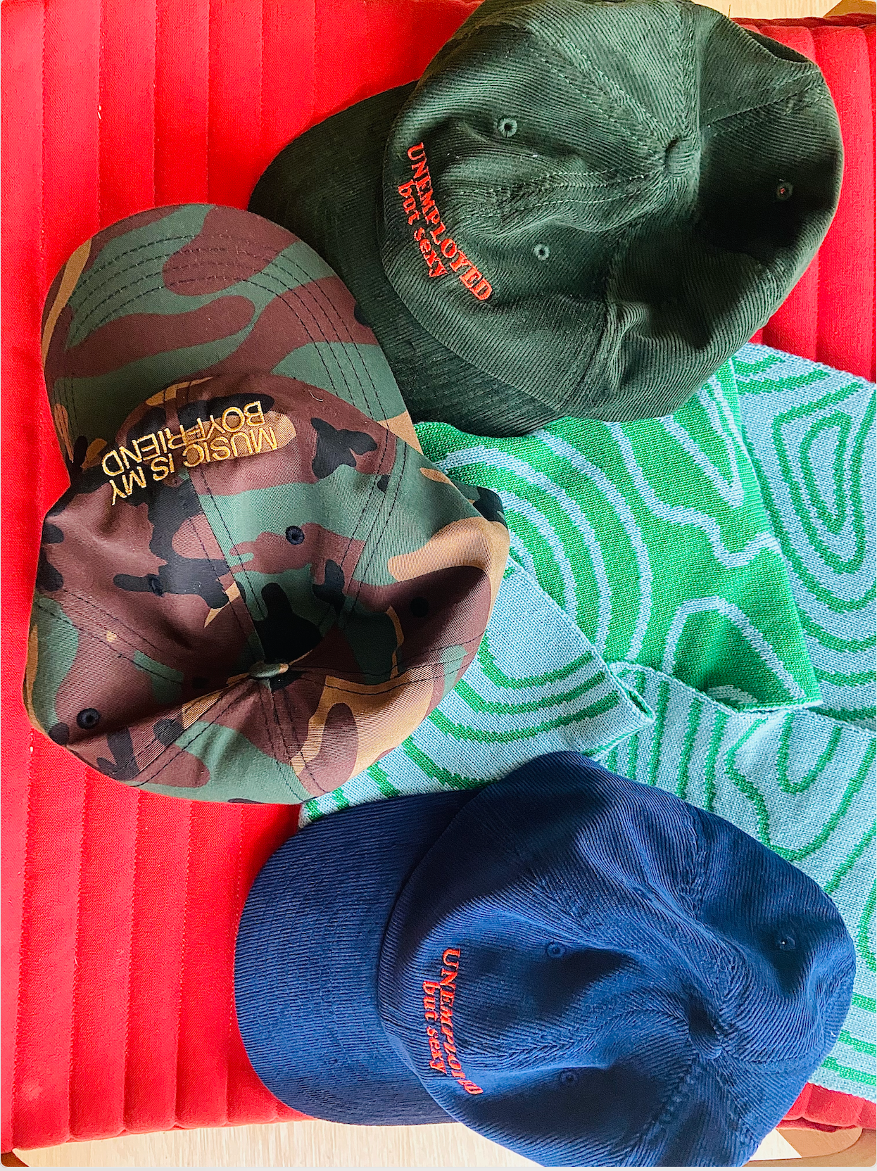 Unemployed (but Sexy) Corduroy hat