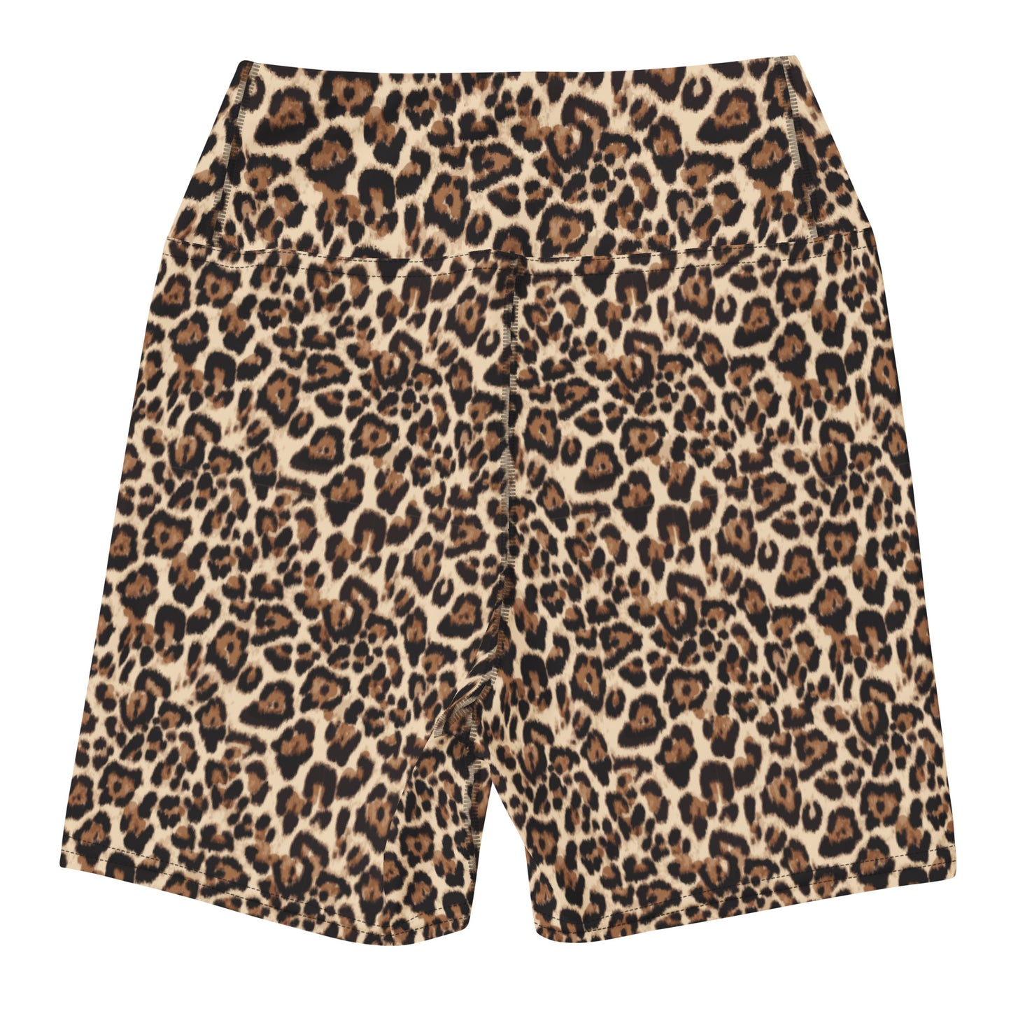 Animal Print Yoga Shorts