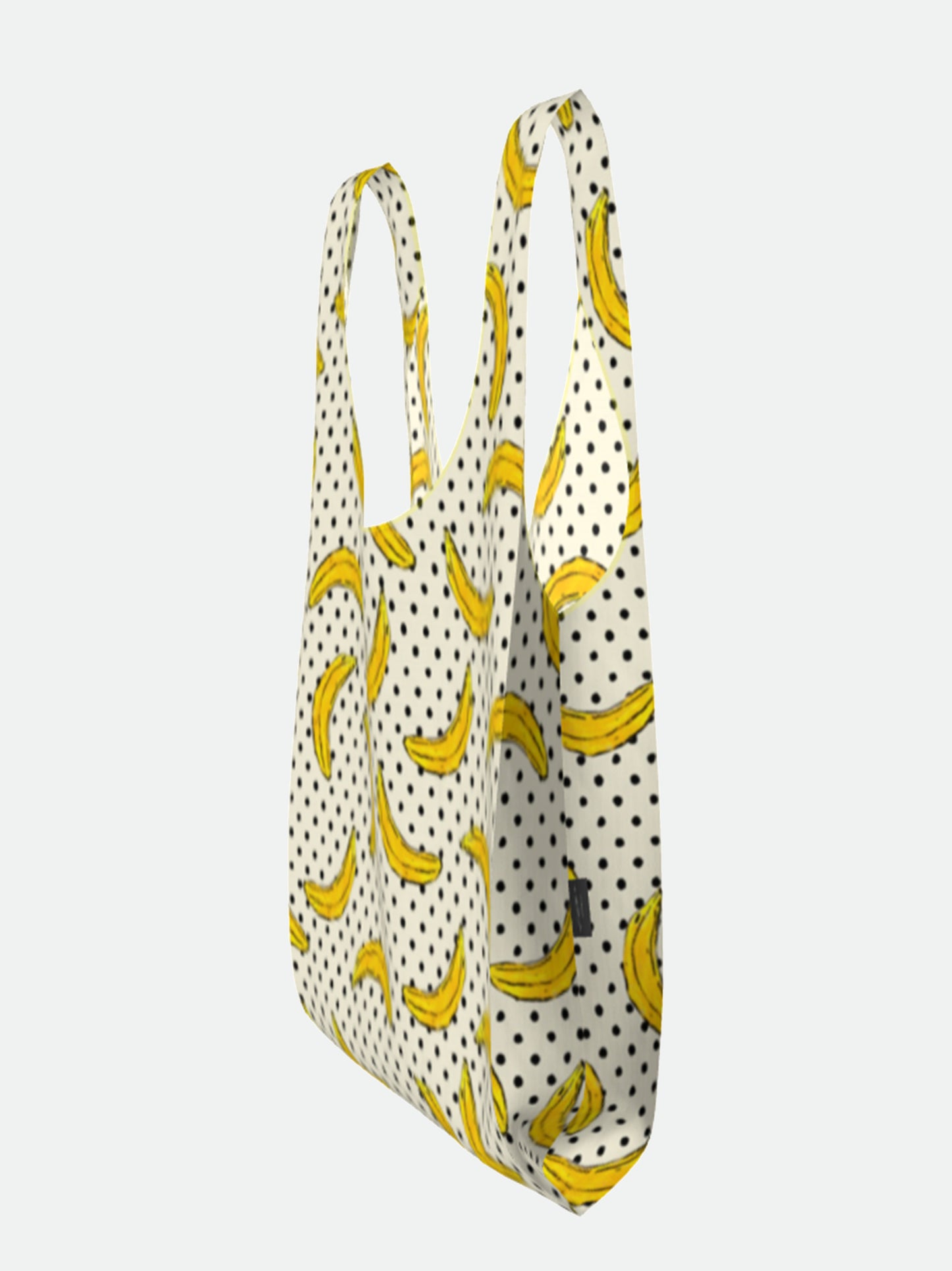 Banana Polkadot Parachute Waterproof Shopper Bag