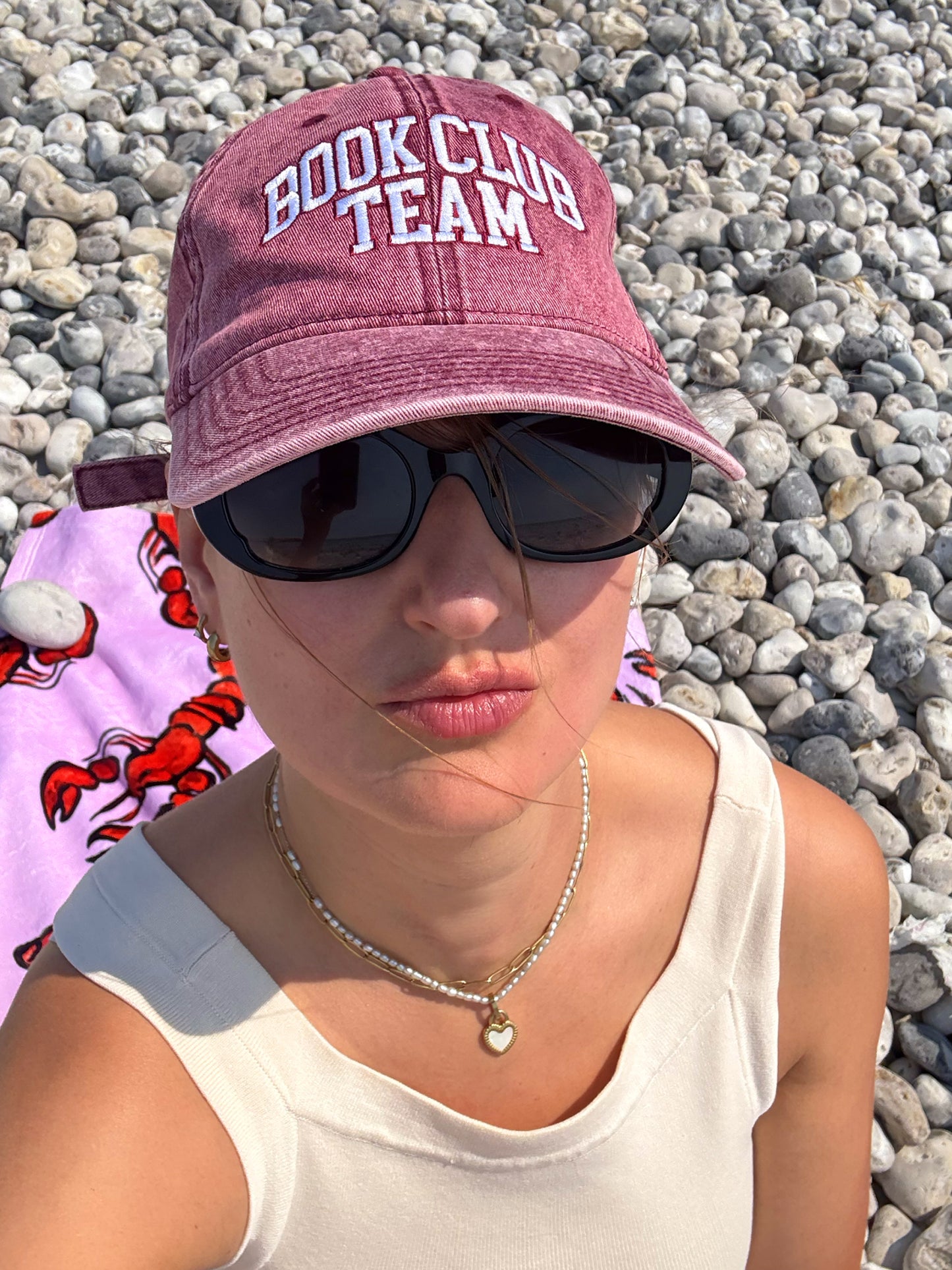 Book Club Washed Cotton Cap