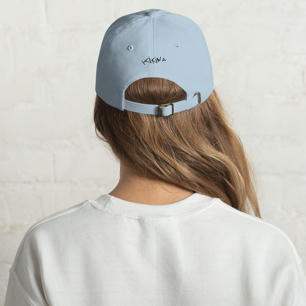 Dopamine Embroidered Slogan Cap