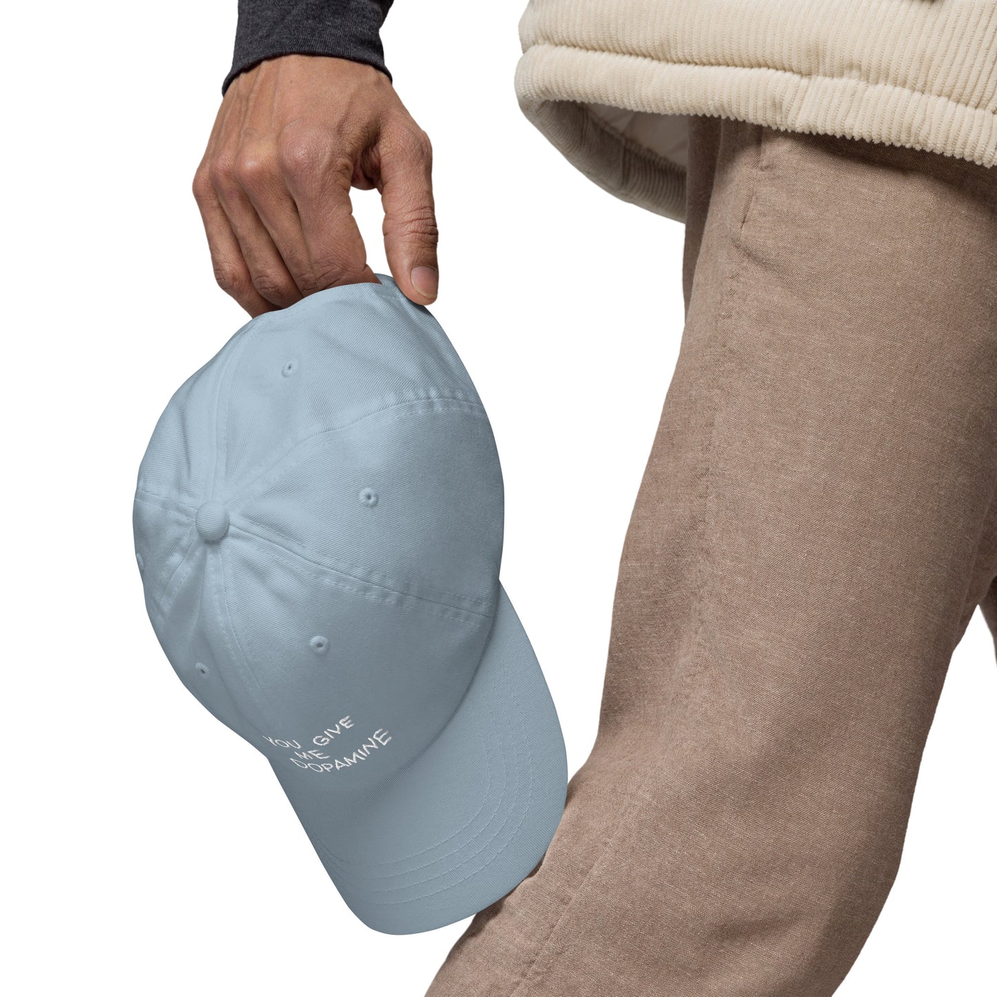 You Give Me Dopmaine Dopamine Embroidered Cap