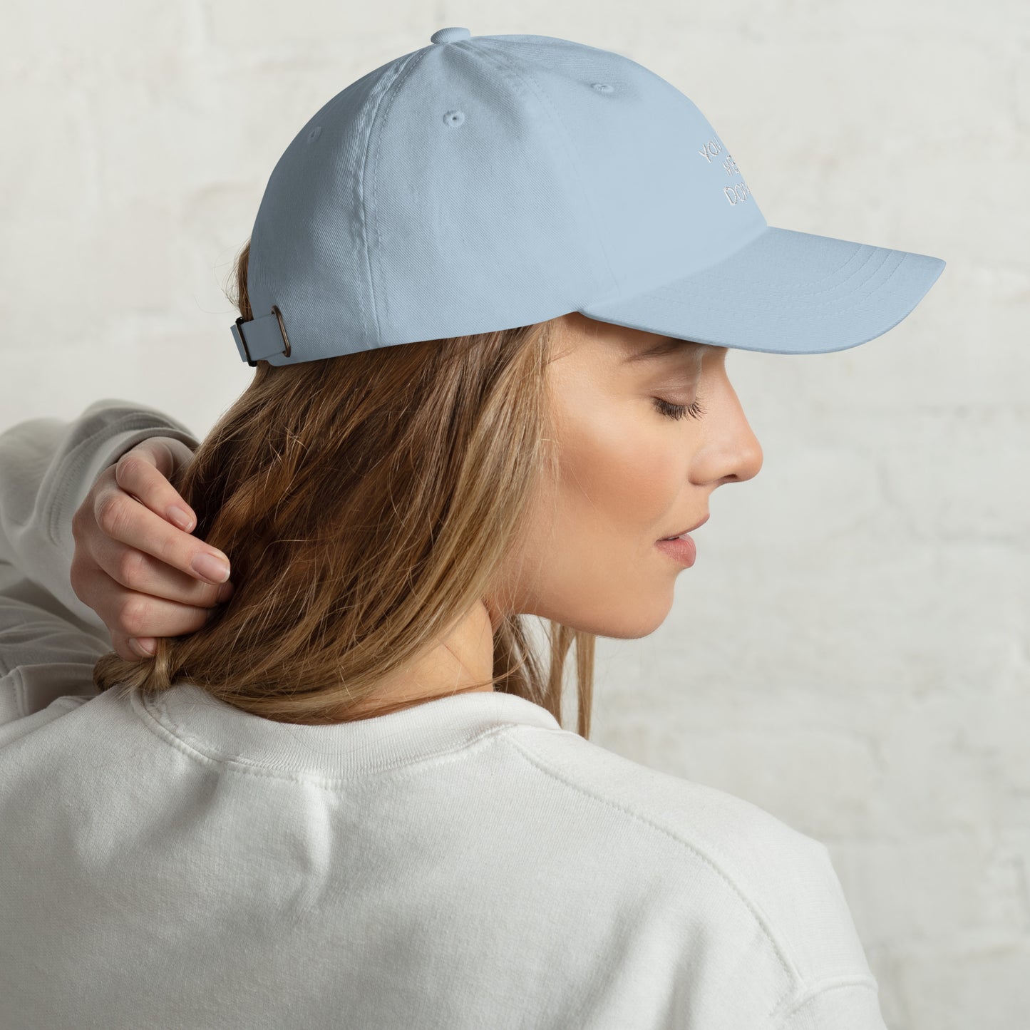 You Give Me Dopmaine Dopamine Embroidered Cap