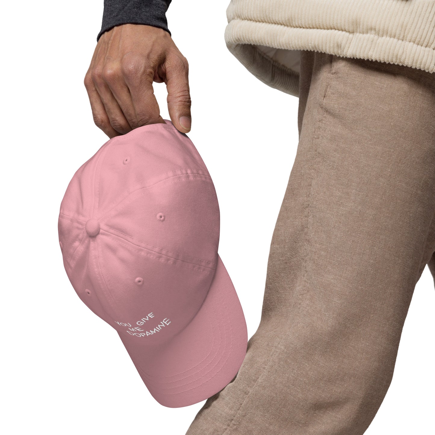 You Give Me Dopmaine Dopamine Embroidered Cap