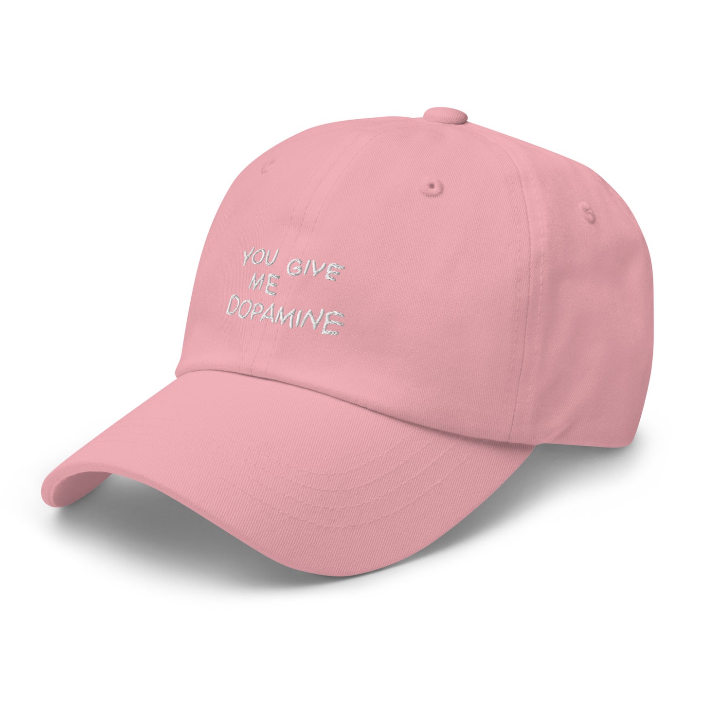 You Give Me Dopmaine Dopamine Embroidered Cap