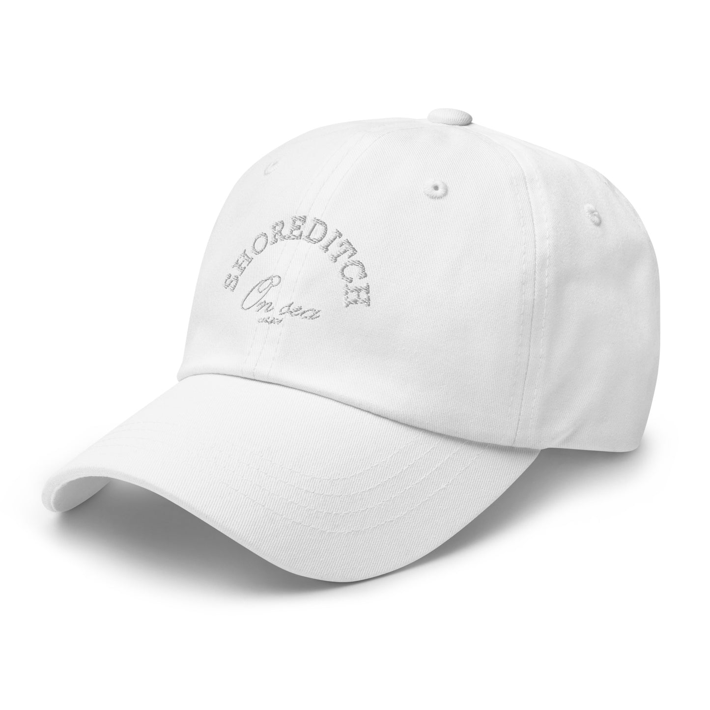 Shoreditch-On-sea Embroidered Monochrome Cap