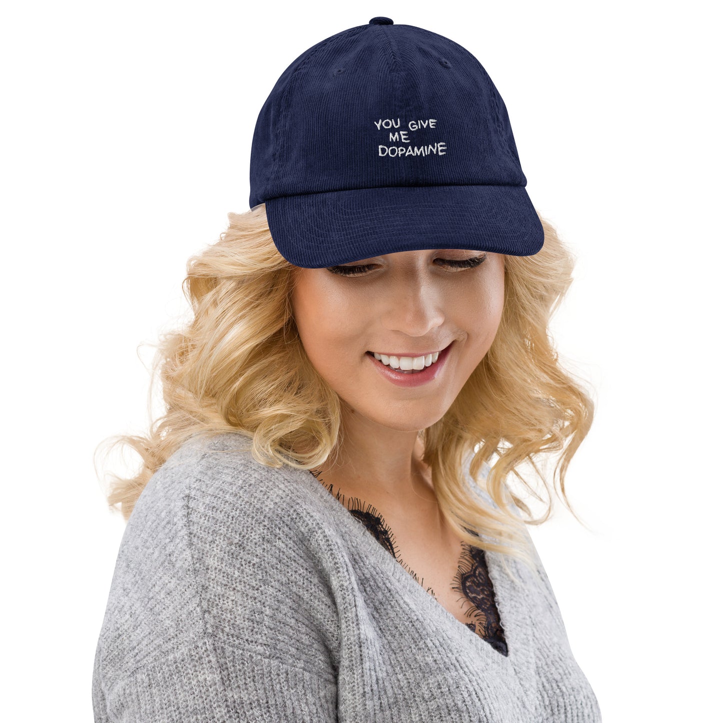 You give me Dopamine Corduroy Hat