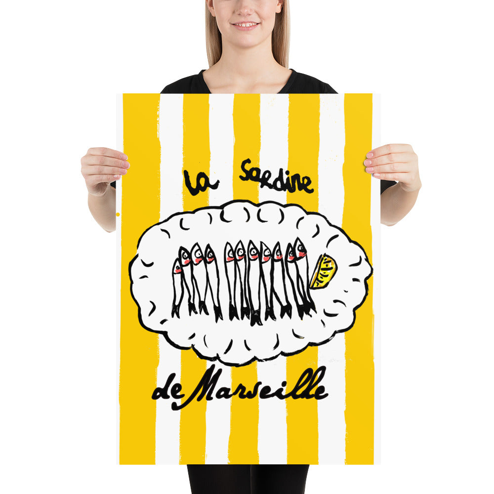 La Sardine De Marseille Poster