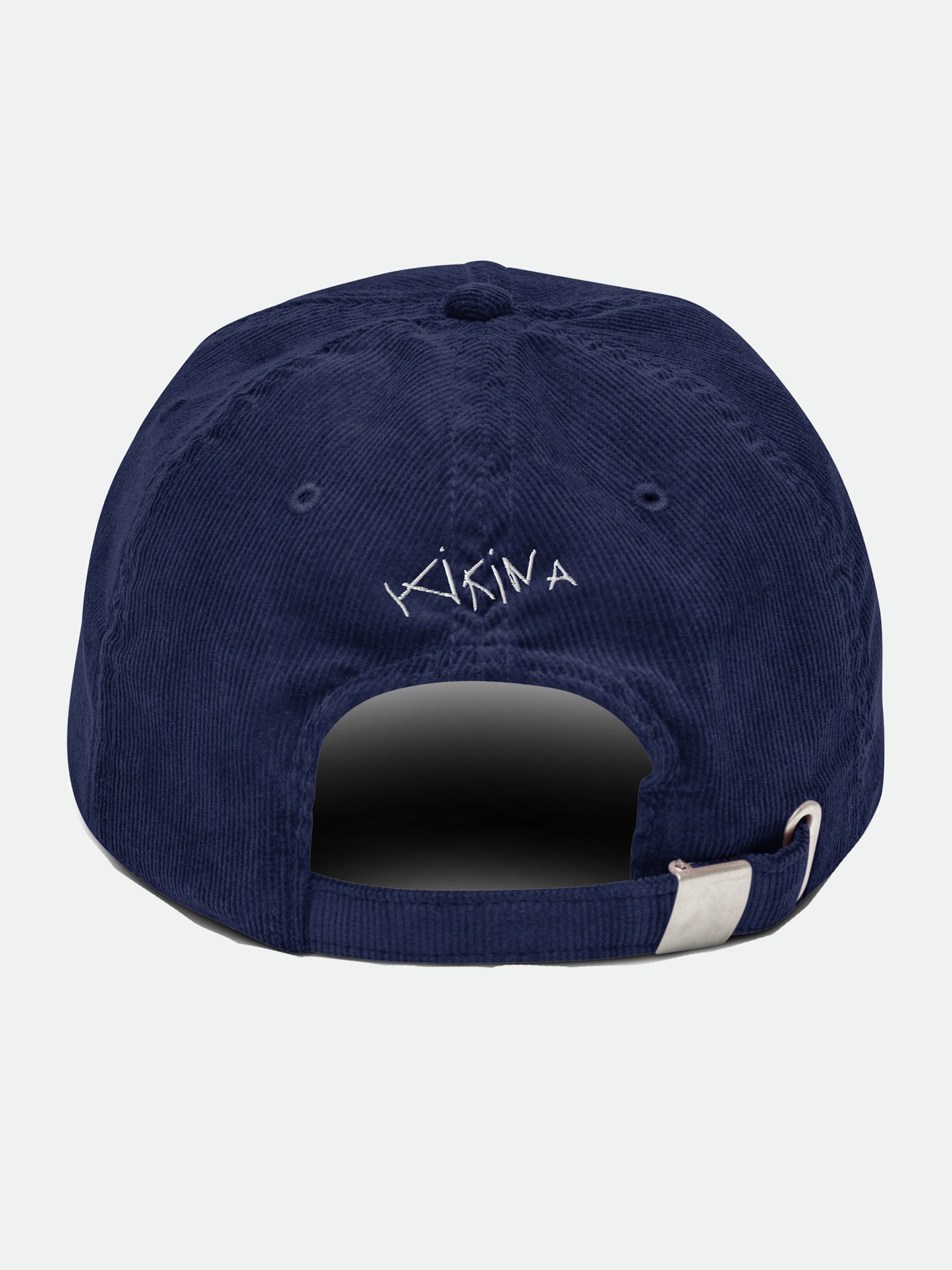 Gone Fishing Embroidered Unisex Corduroy Cap