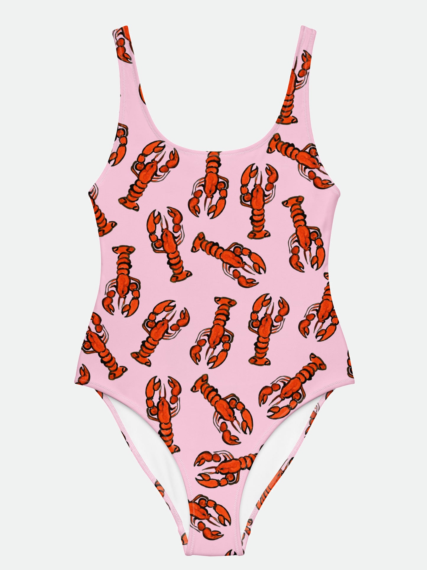 Painted Lobsters One-Piece Swimsuit