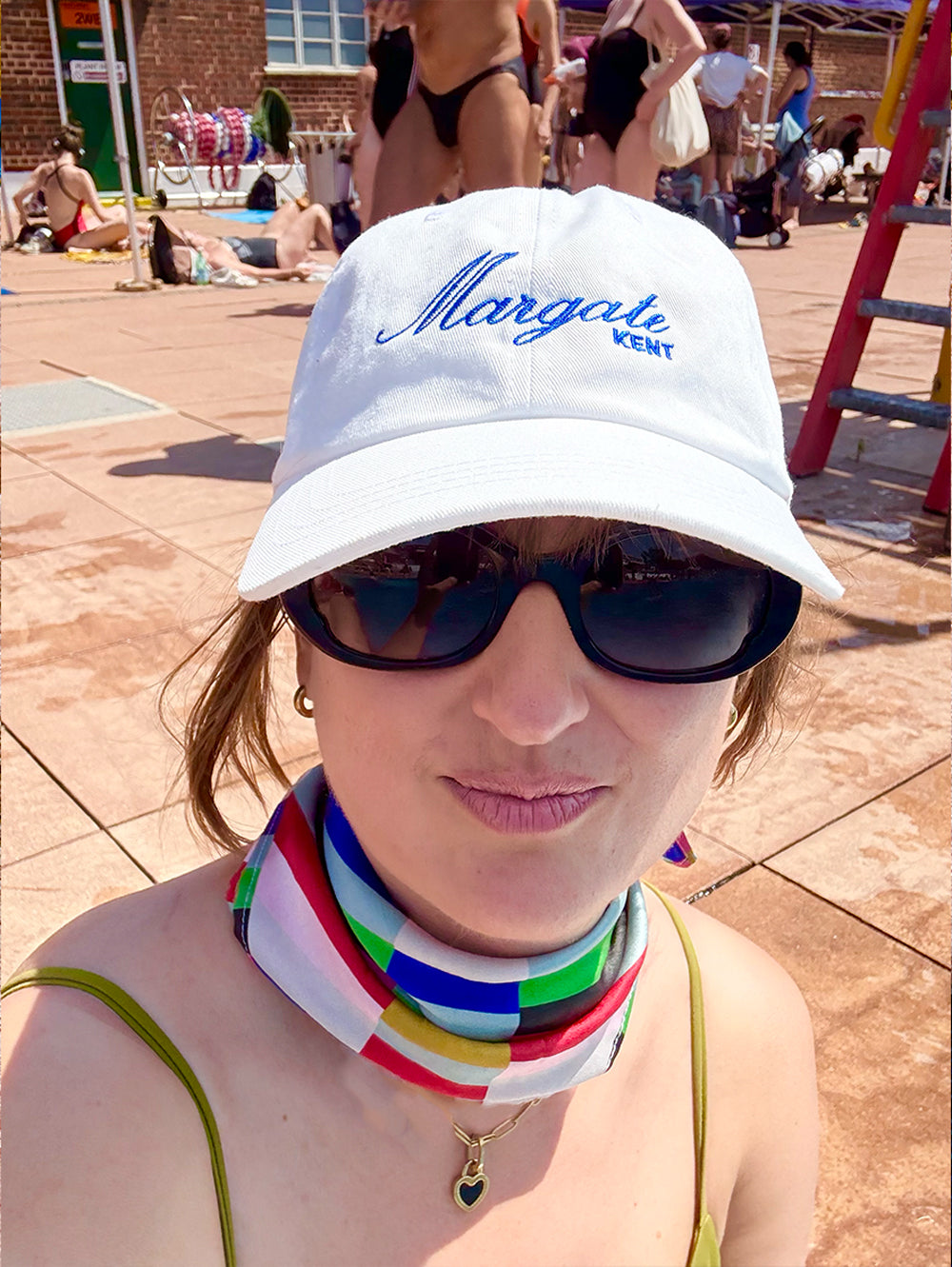Margate, Kent White Unisex Cap