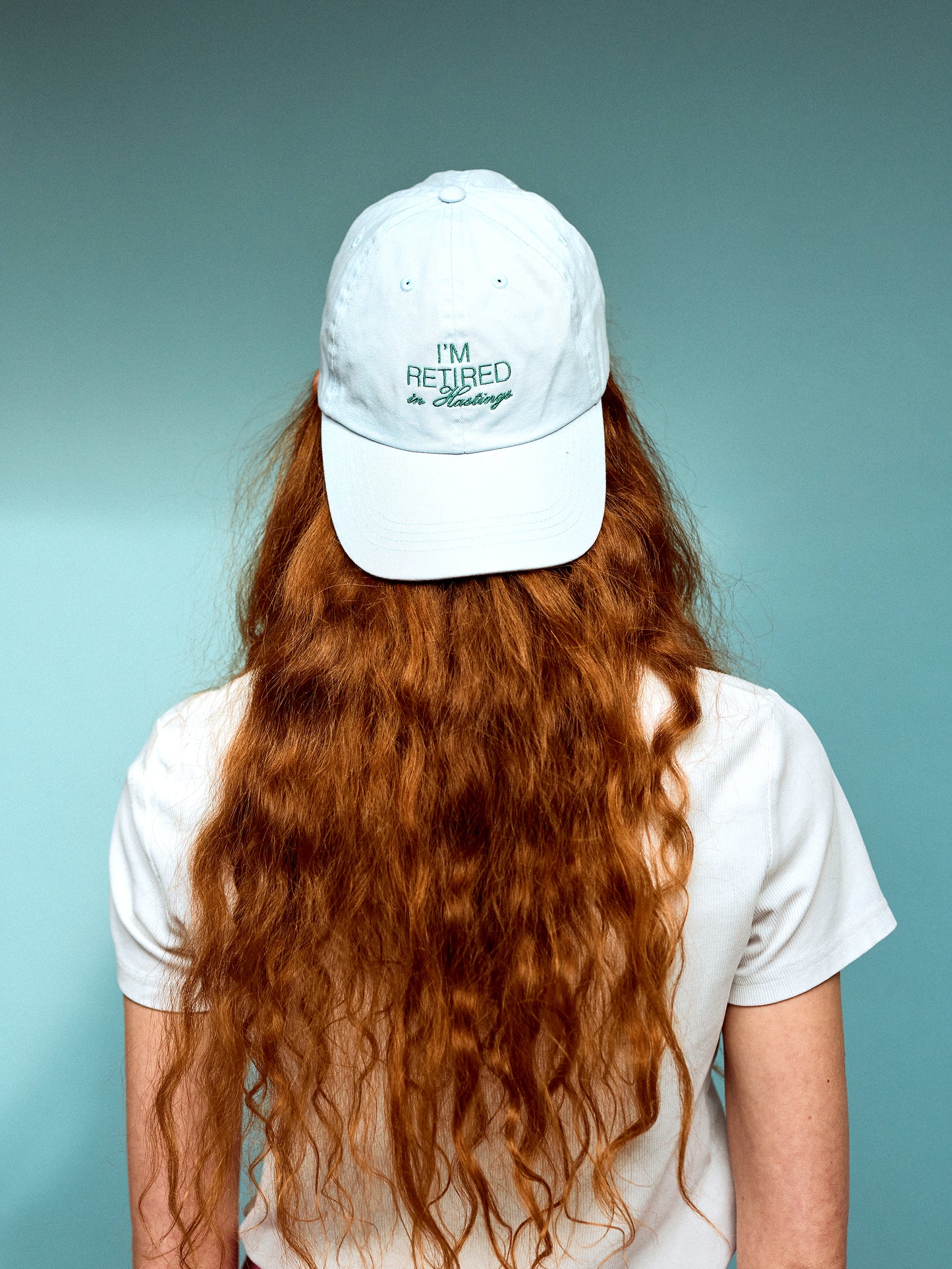 Retired in Hastings Pastel Cap in Blue