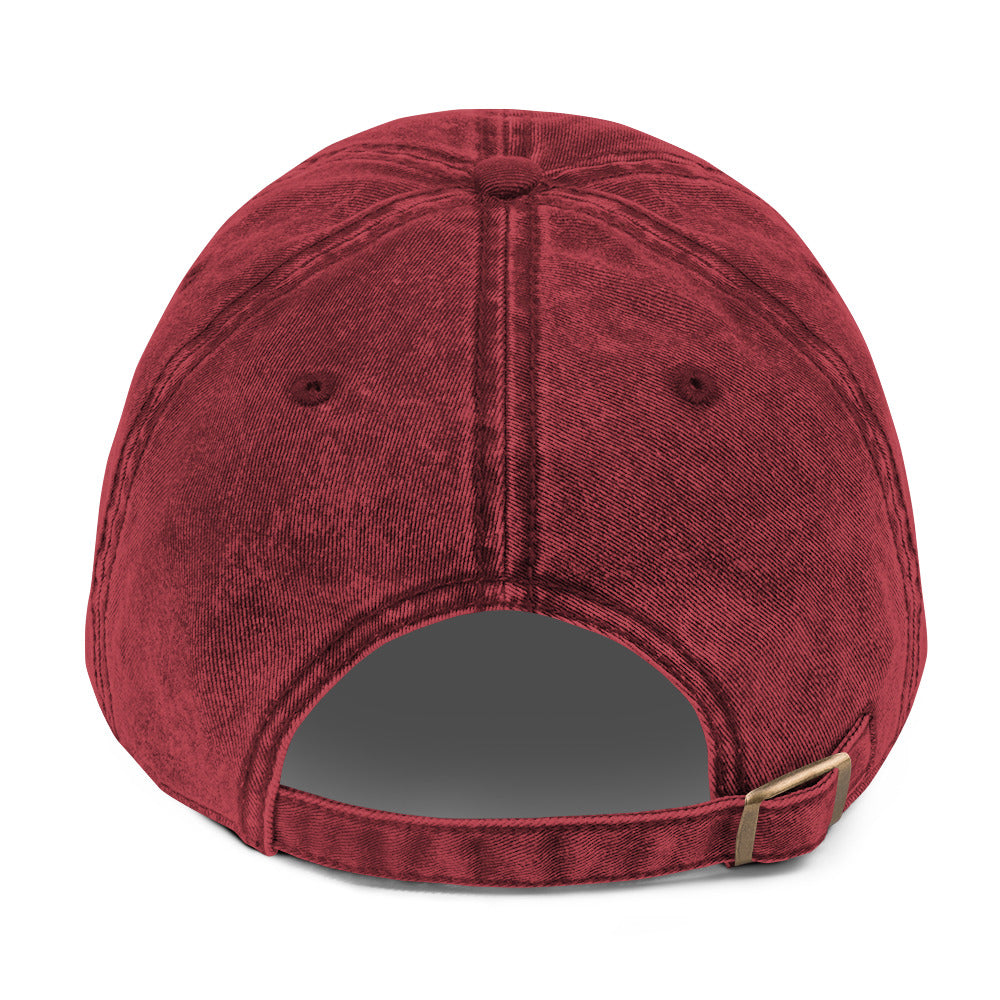 I'm Retired Embroidered Unisex Cap in Burgundy