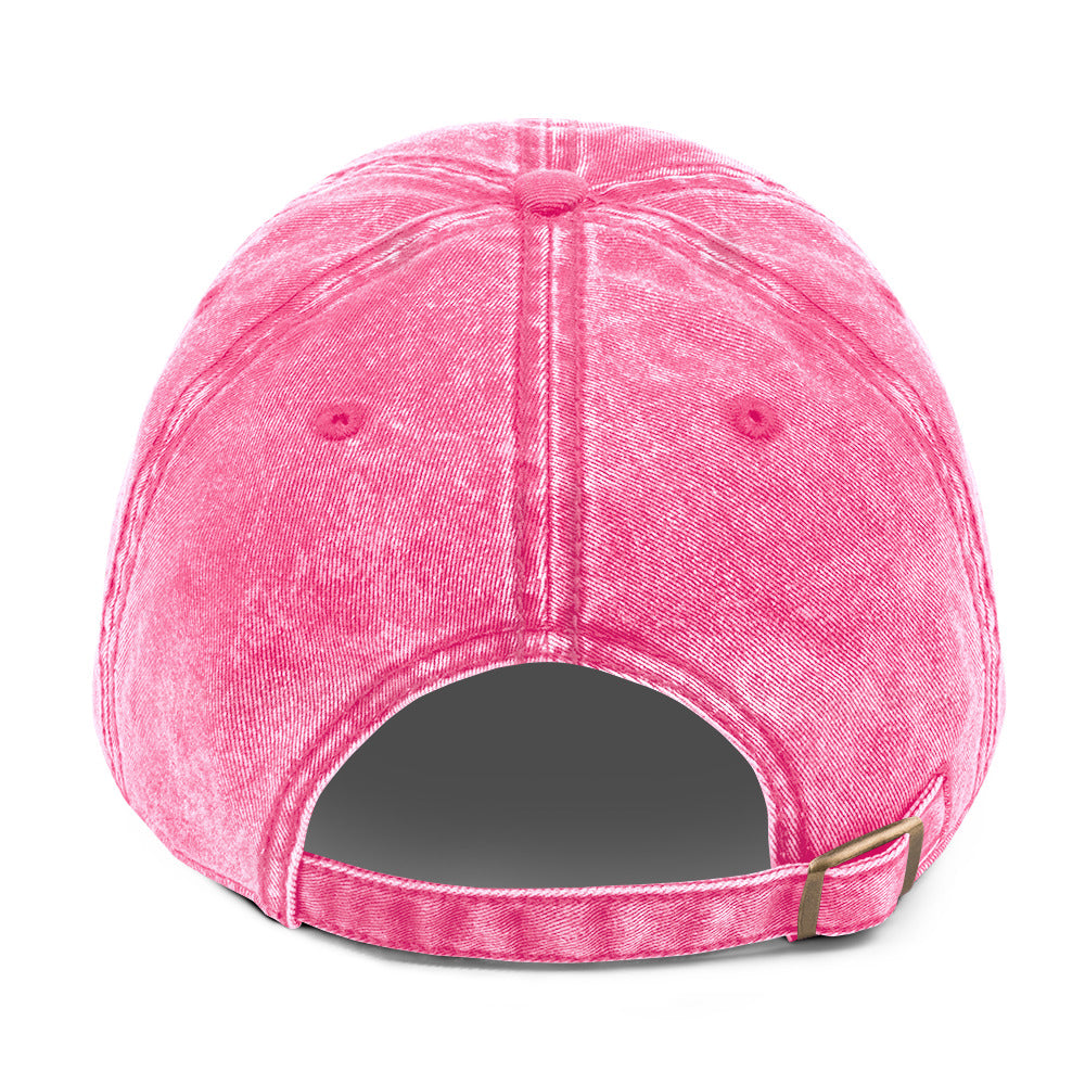 Future Millionaire Embroidered Washed Pink Unisex Cap