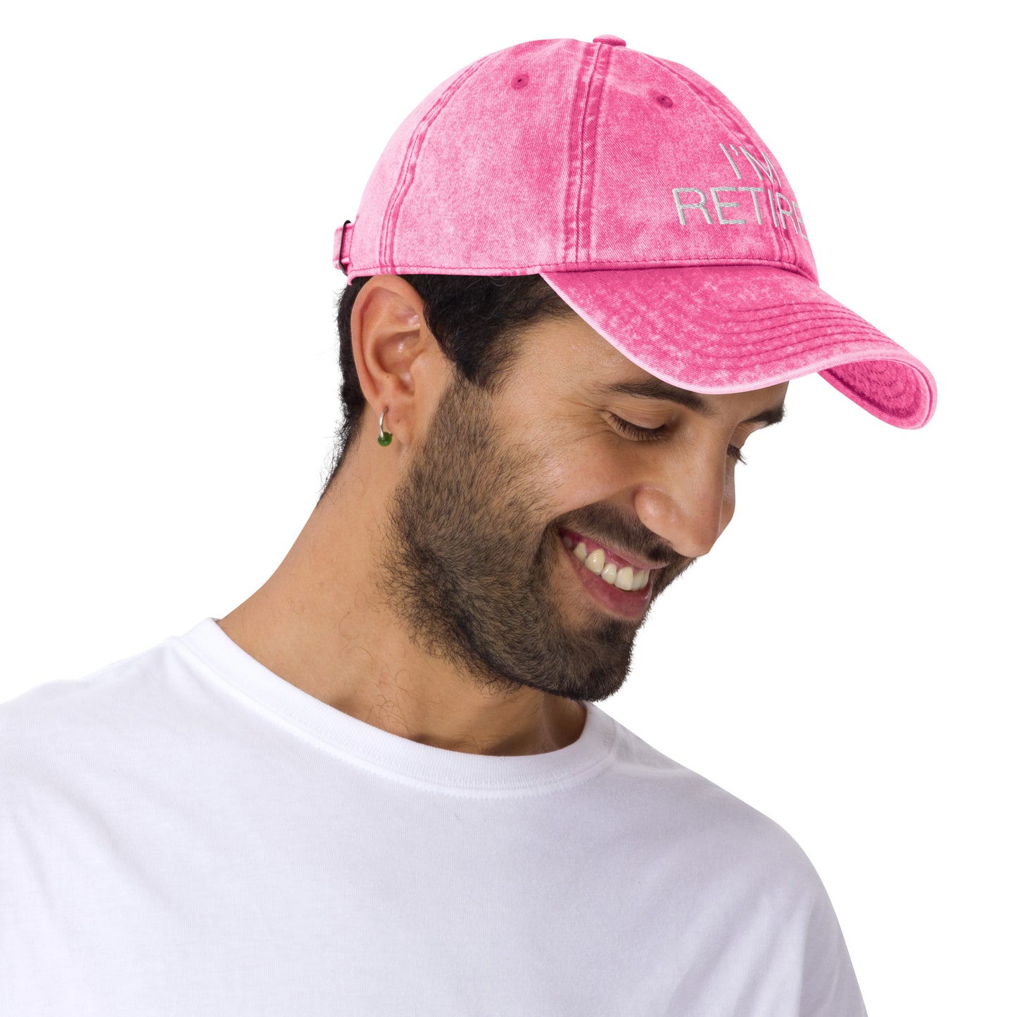 I'm Retired... Washed Cotton Summer Cap