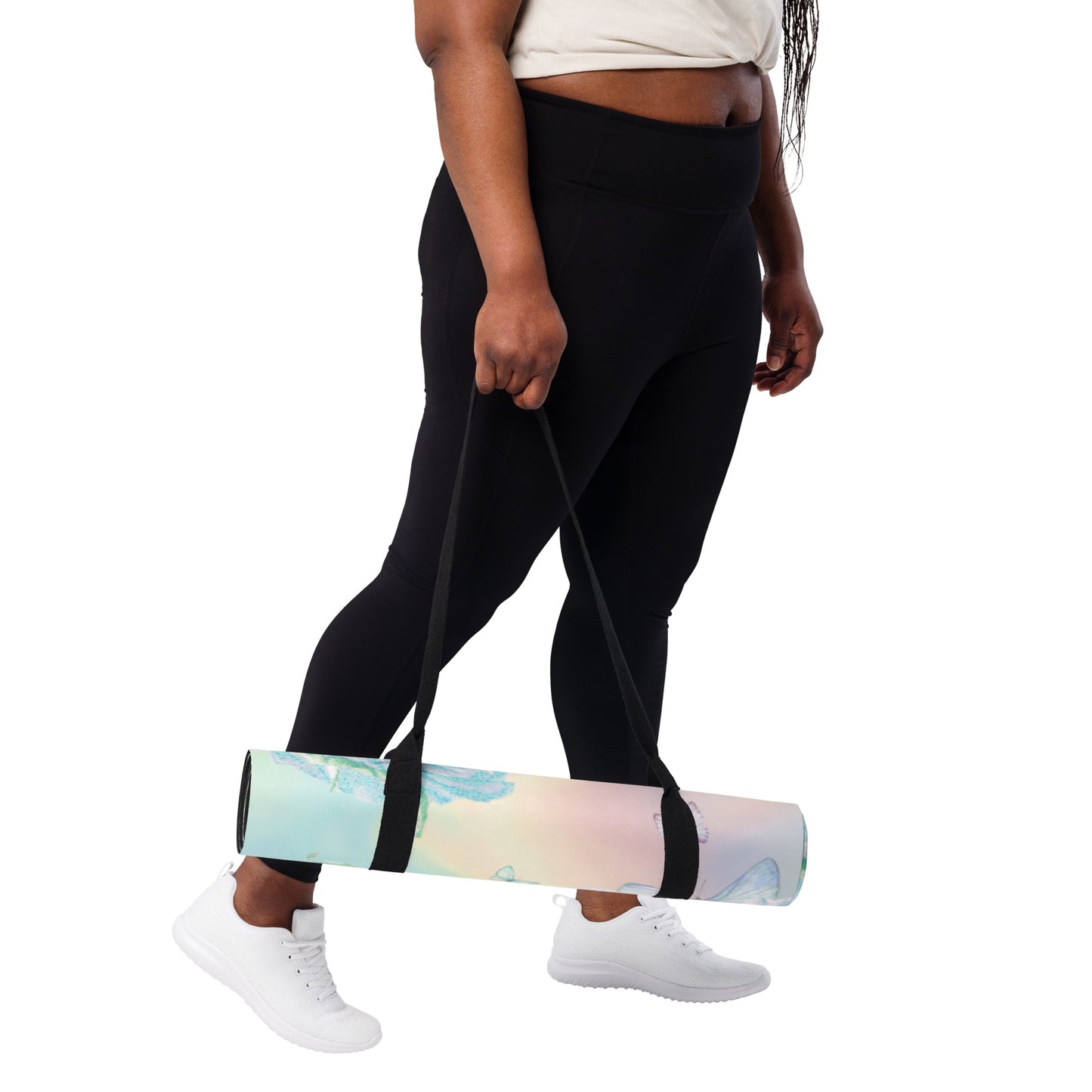 Pastel Rose Yoga mat