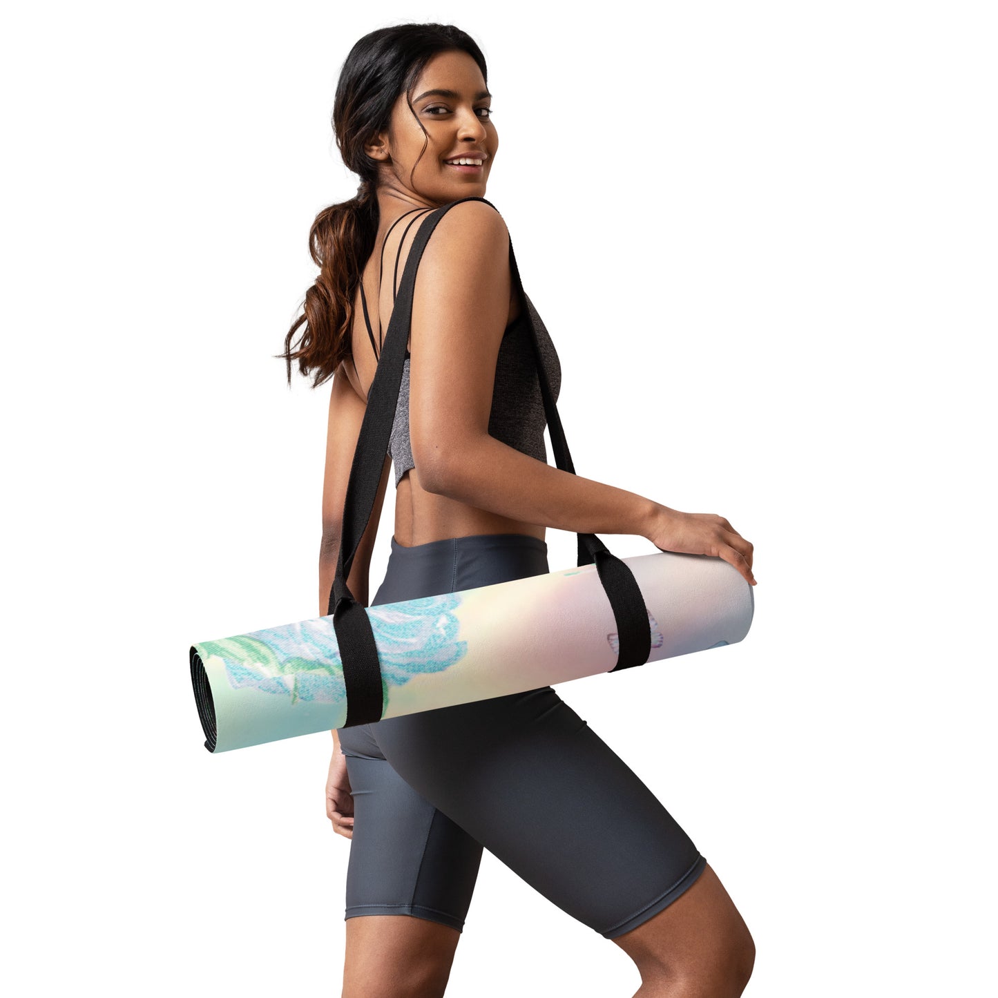 Pastel Rose Yoga mat