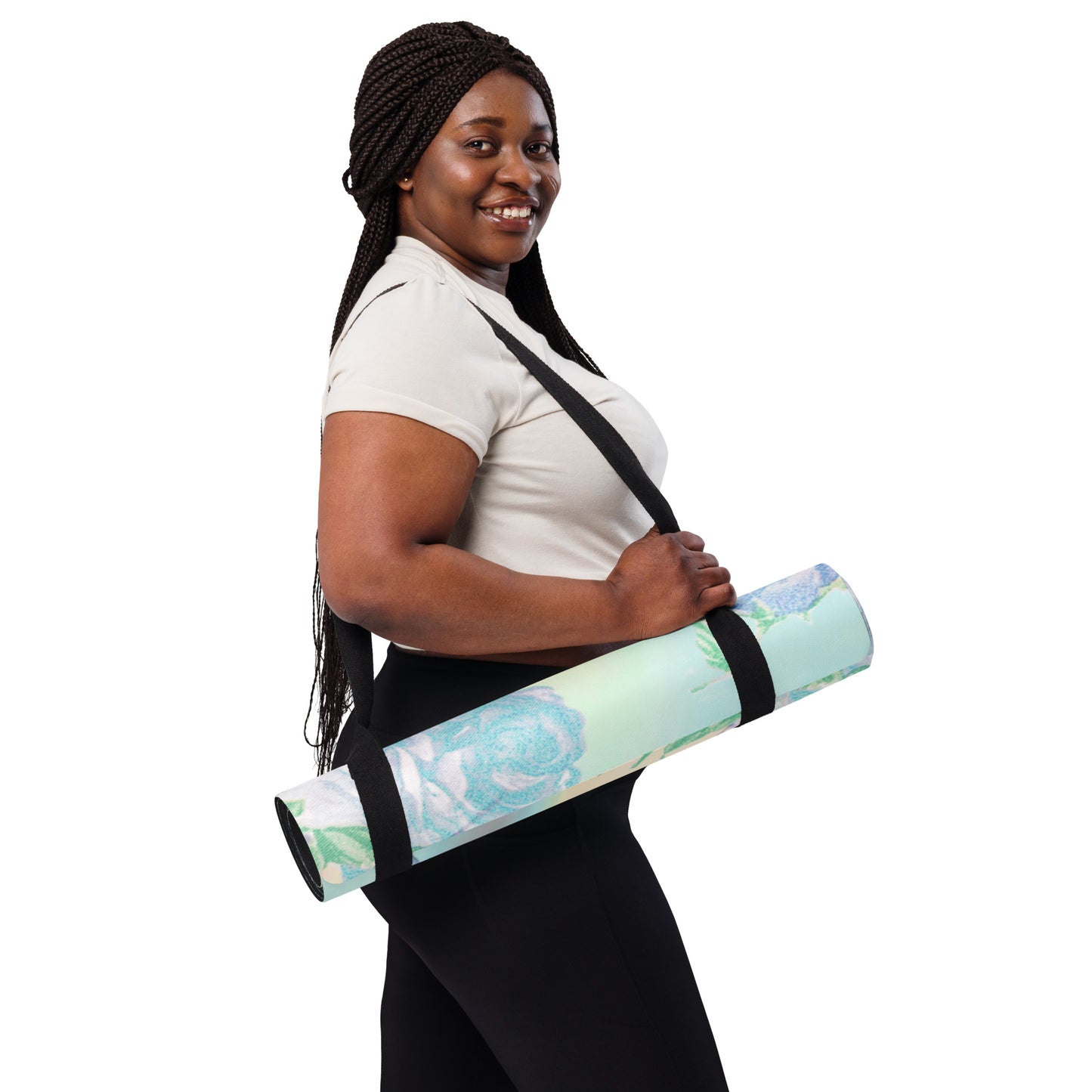 Pastel Rose Yoga mat