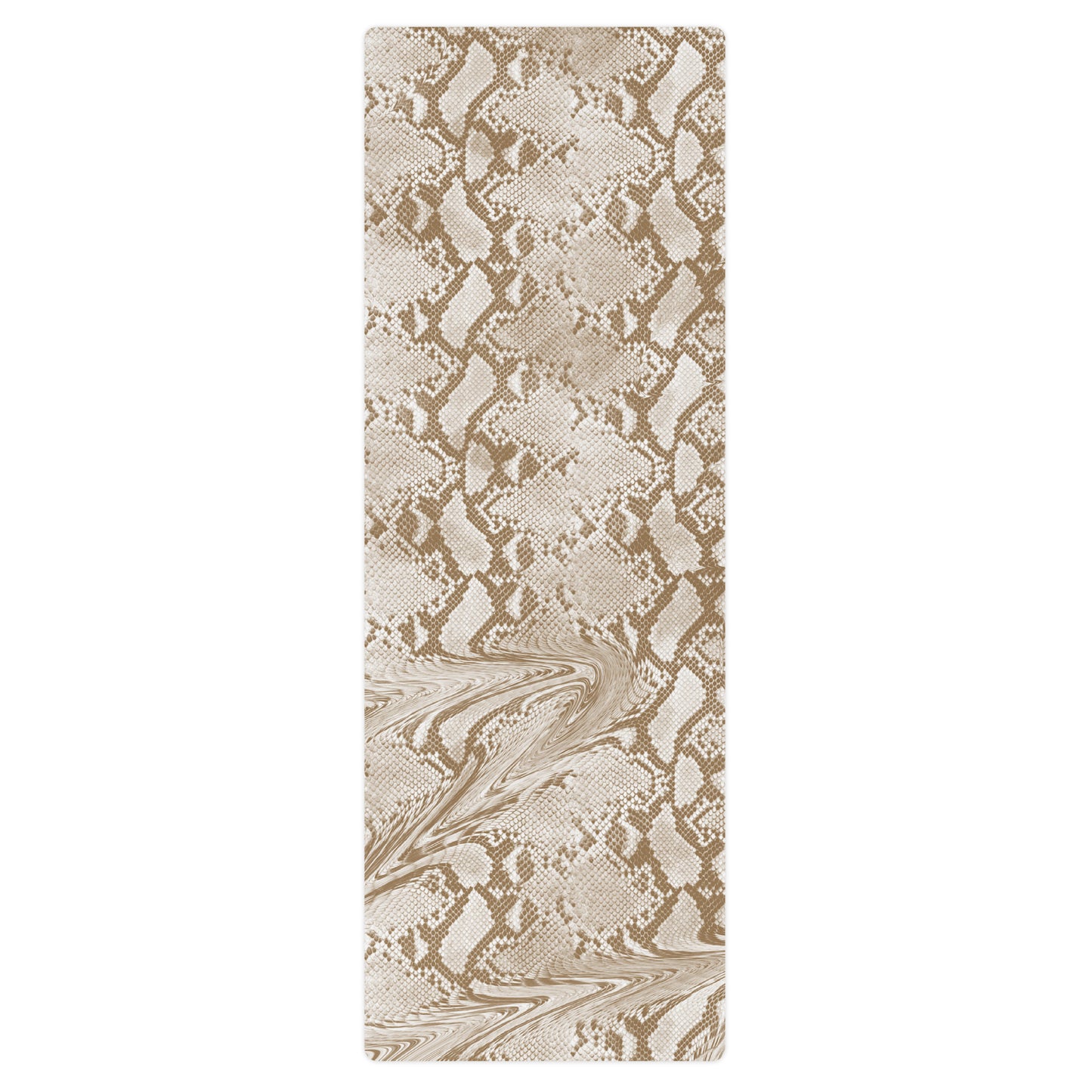 Trippy Snake Printed Yoga mat