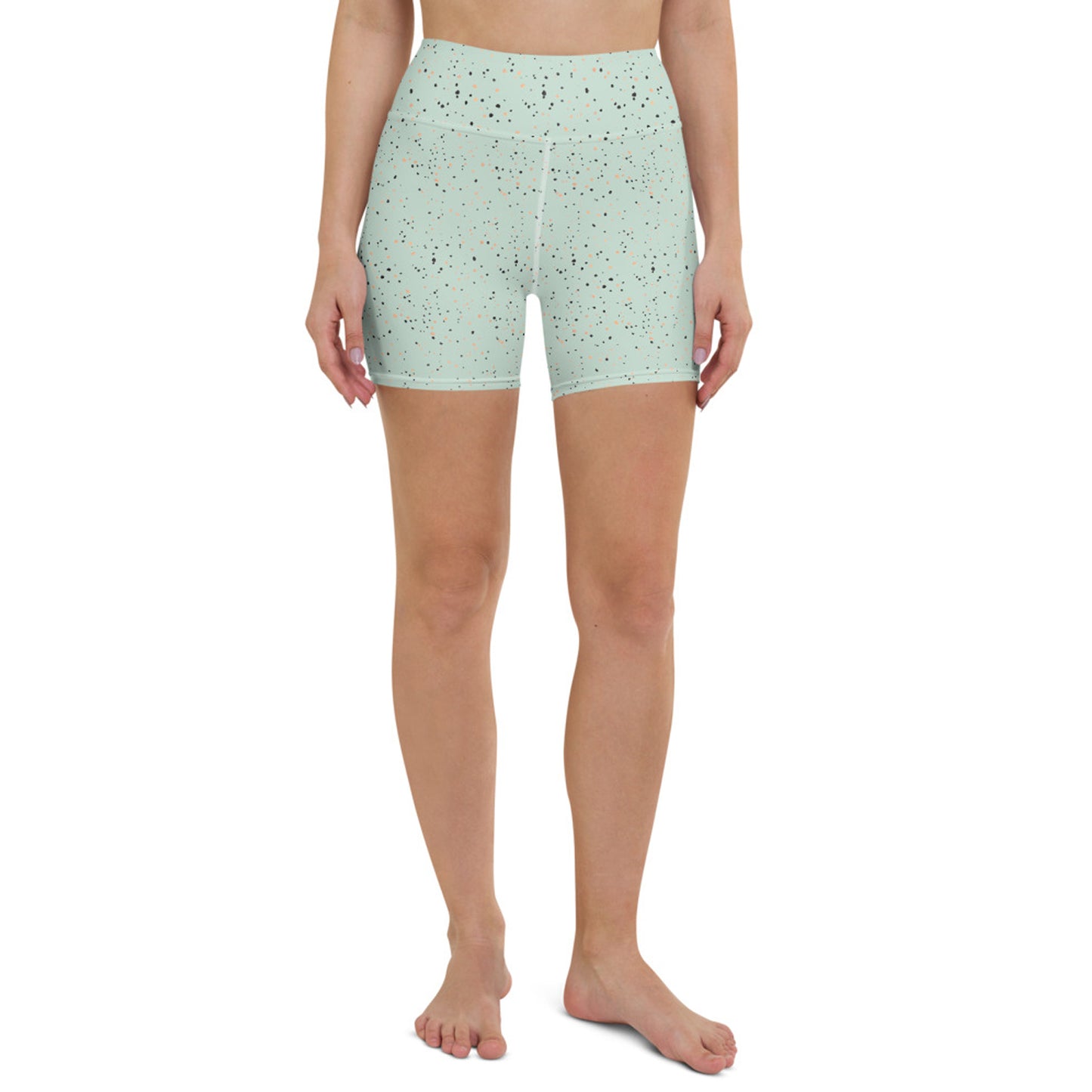 Micro Dot Biker Shorts in Mint