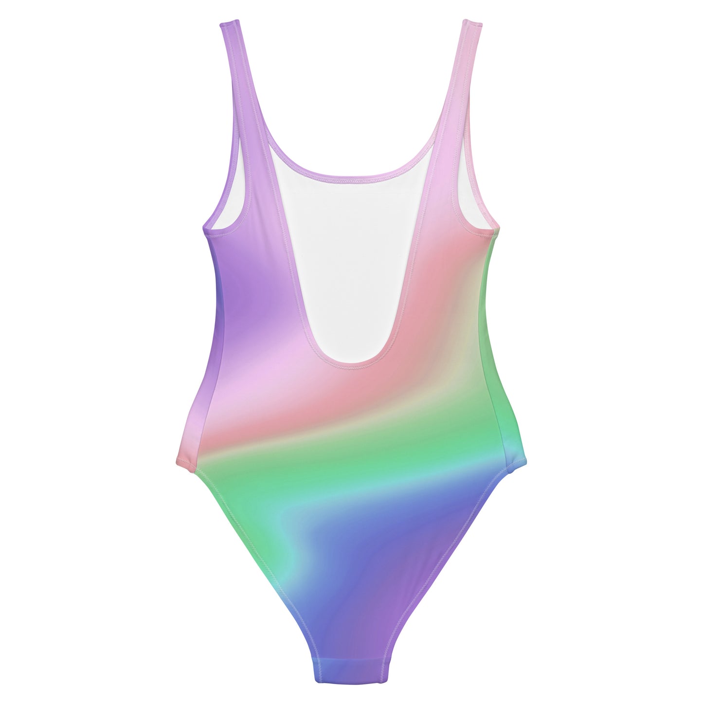Gradient Print One-Piece Swimsuit
