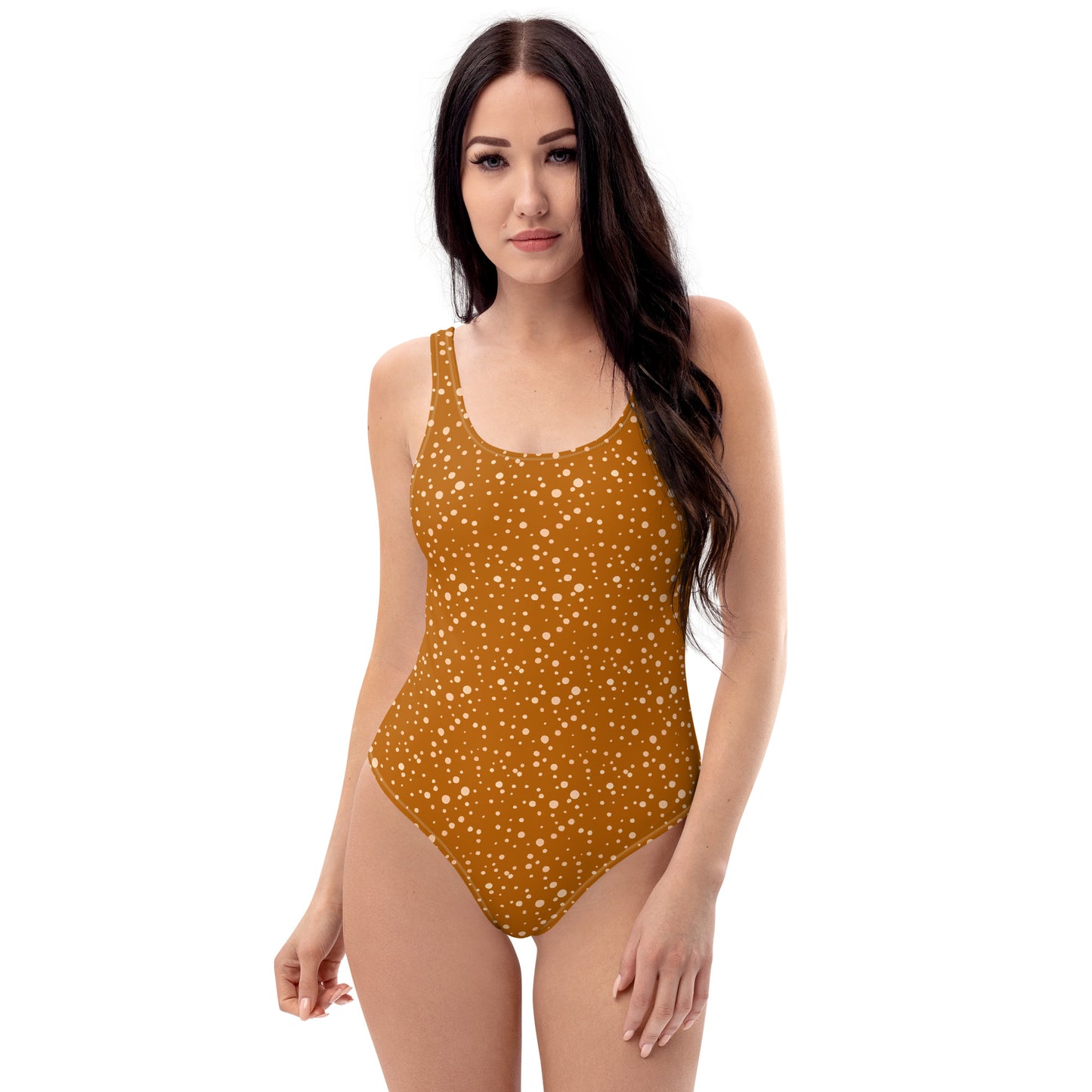 Polka Dot One-Piece Swimsuit