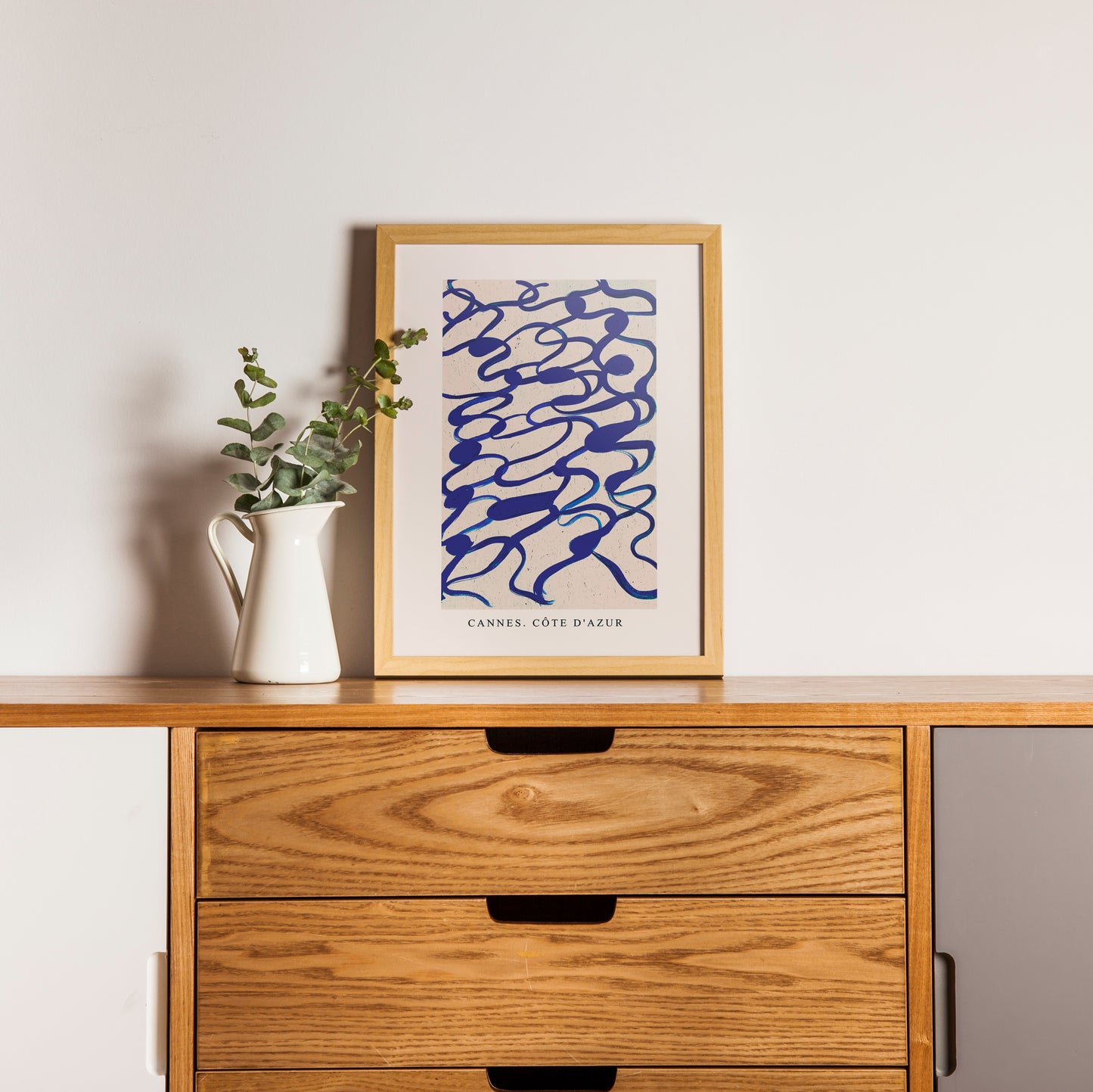 La Mer. Waves. Artwork. Giclee Print Unframed
