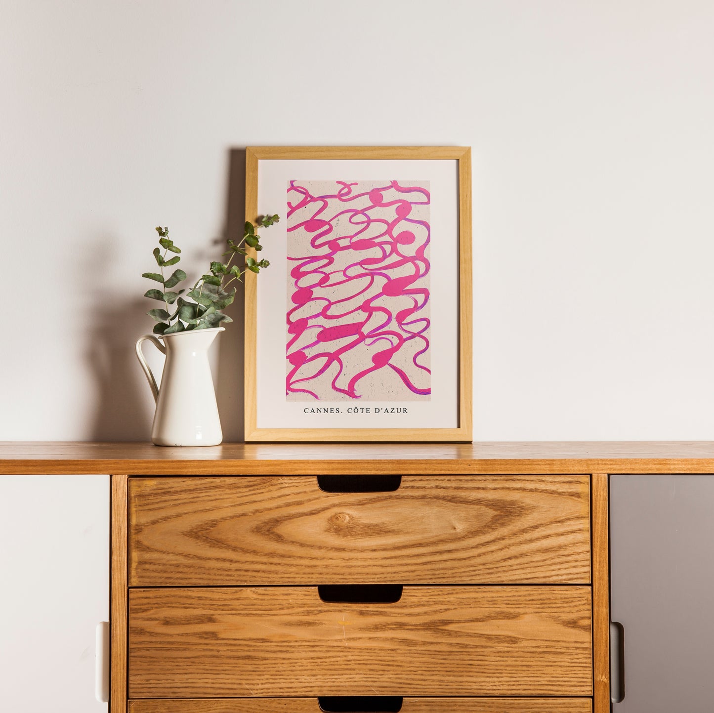 La Mer. Waves. Artwork. Giclee Print Unframed