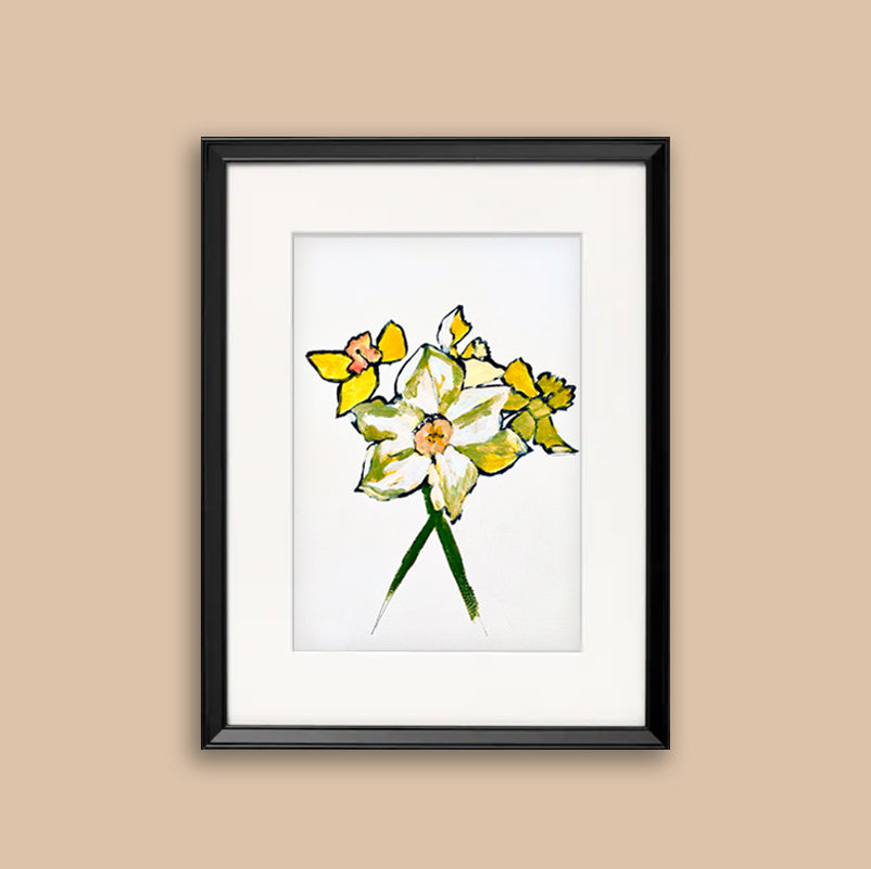 Daffodil. Original painting