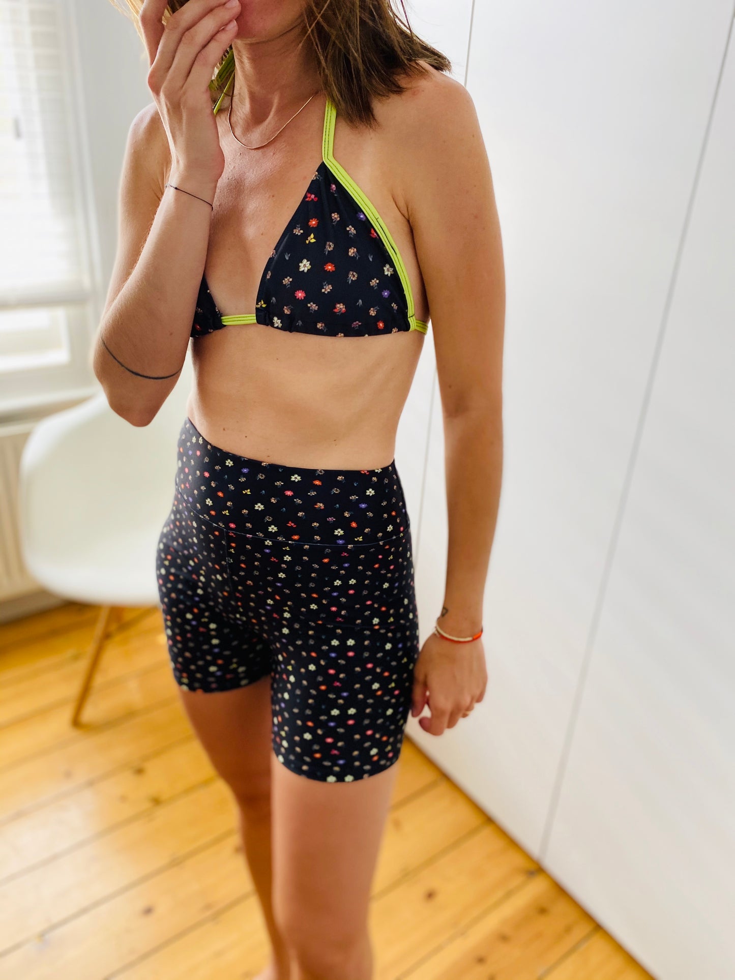 Ditsy Floral Biker Shorts