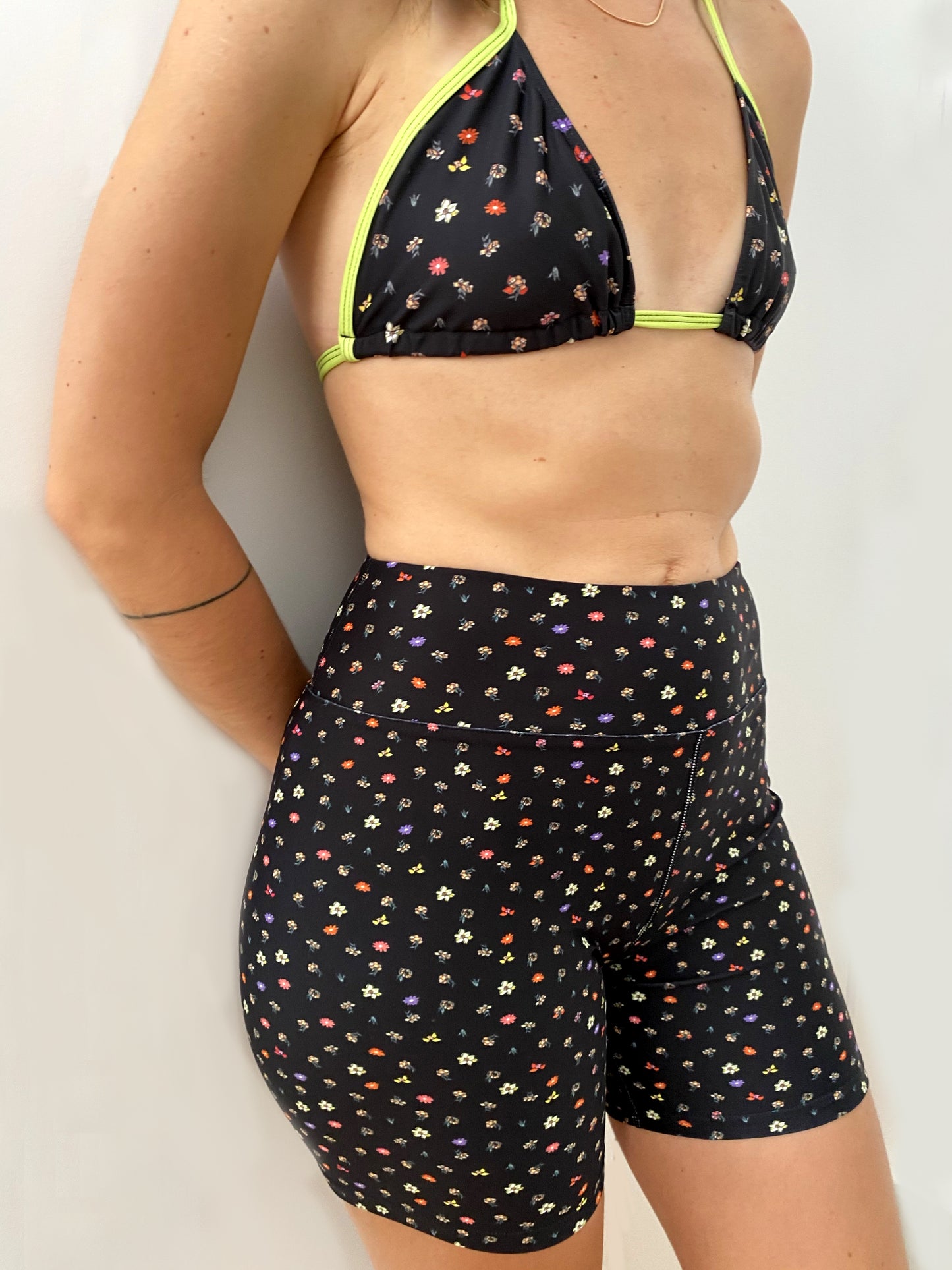 Ditsy Floral Biker Shorts