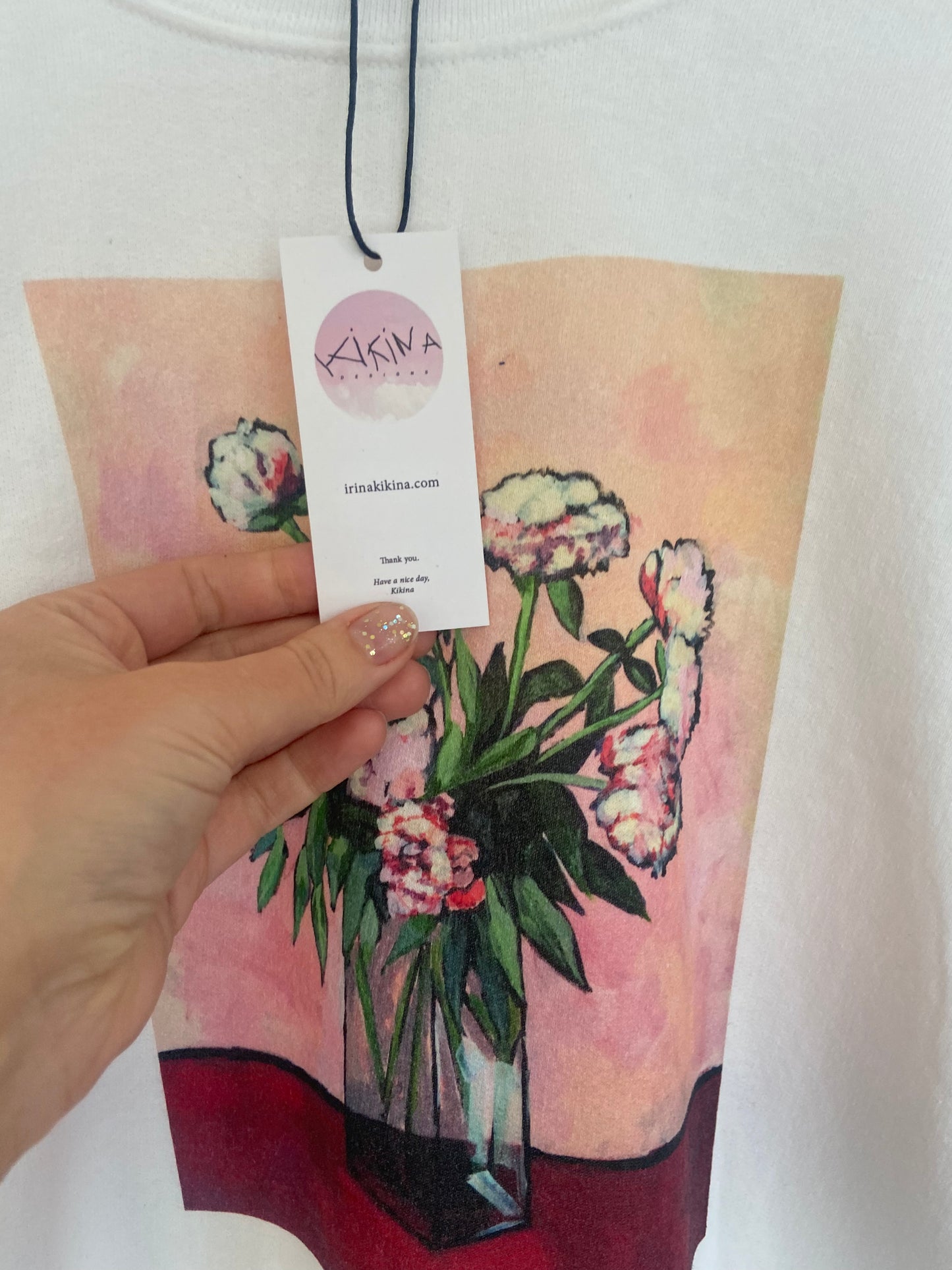 Peonies Unisex Sweatshirt