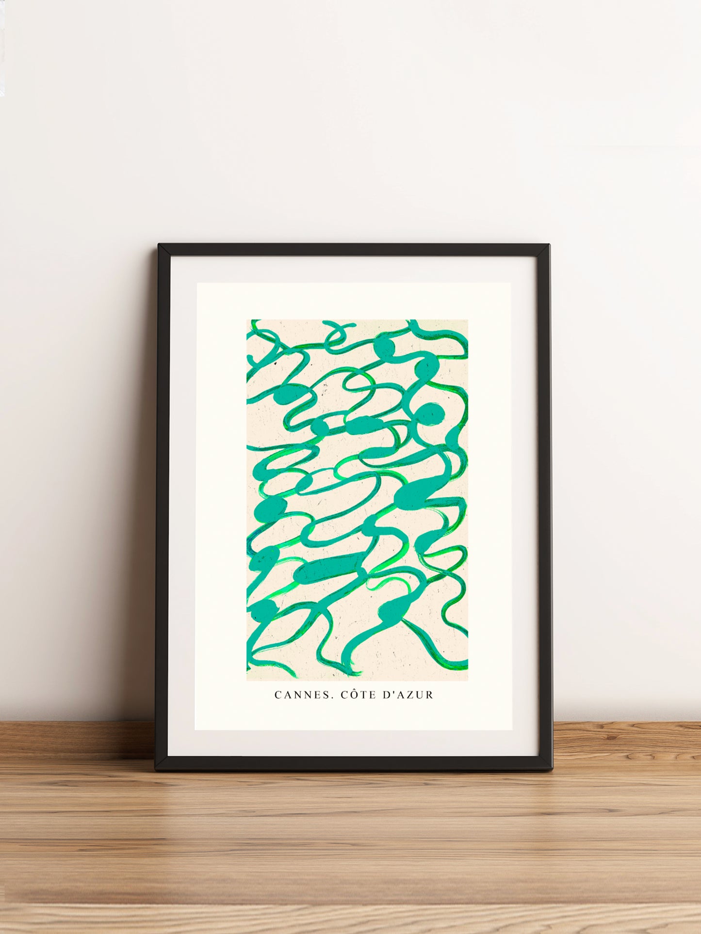 La Mer. Waves. Artwork. Giclee Print Unframed