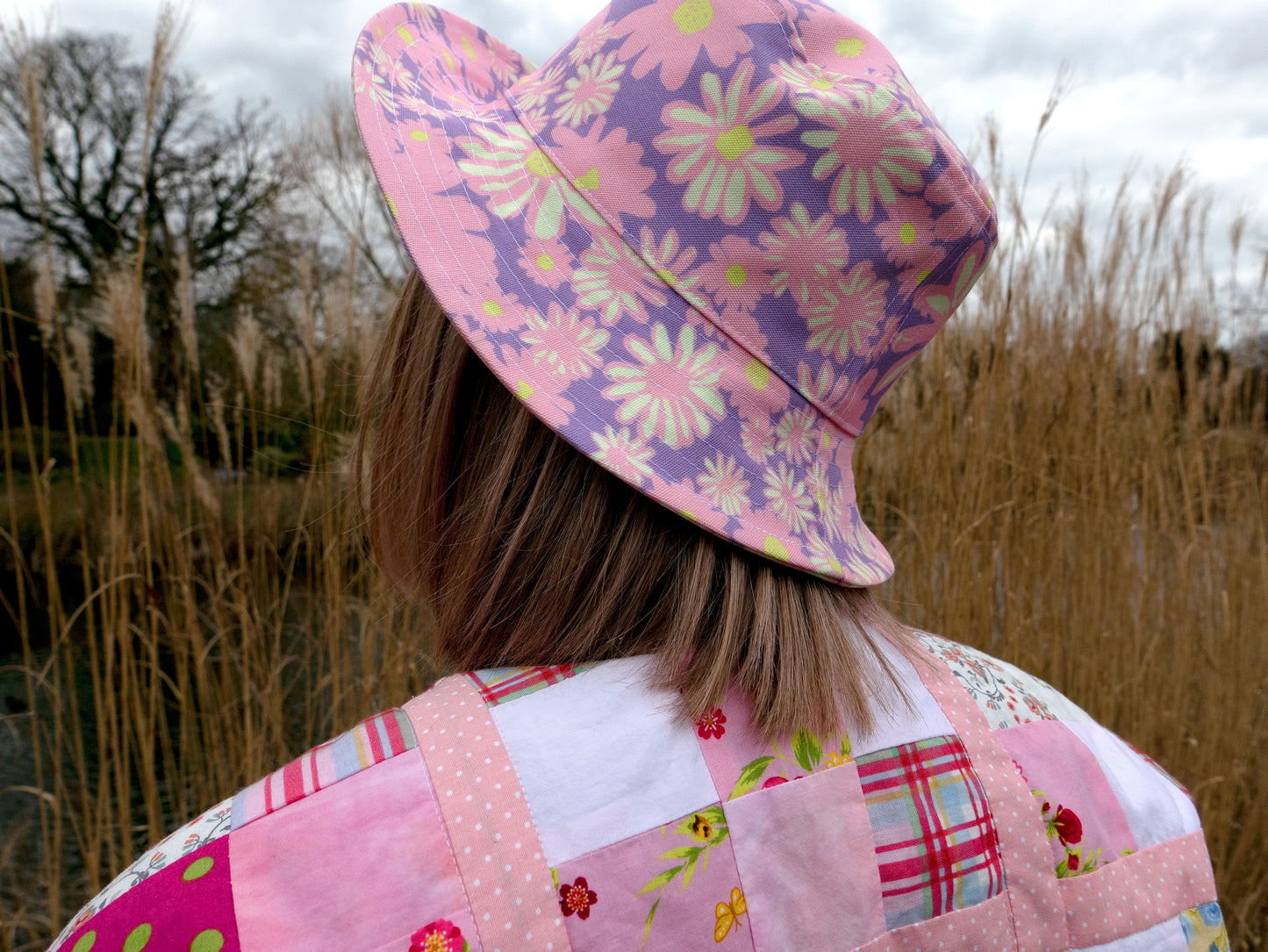 Daisy Bucket Hat in Pastels