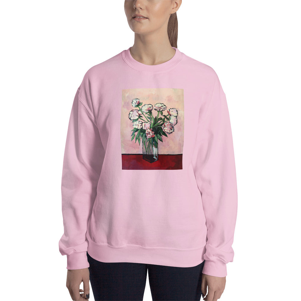 Peonies Unisex Sweatshirt