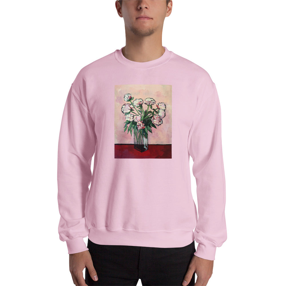 Peonies Unisex Sweatshirt