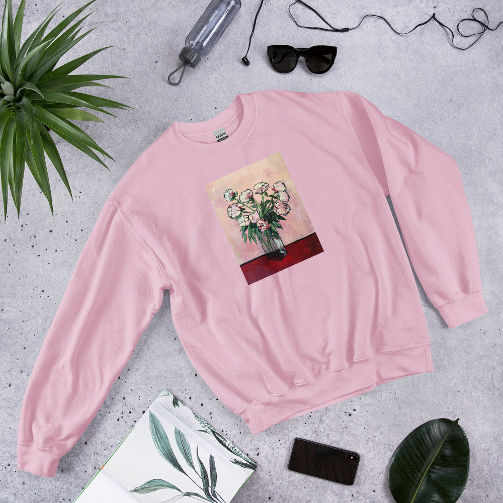 Peonies Unisex Sweatshirt