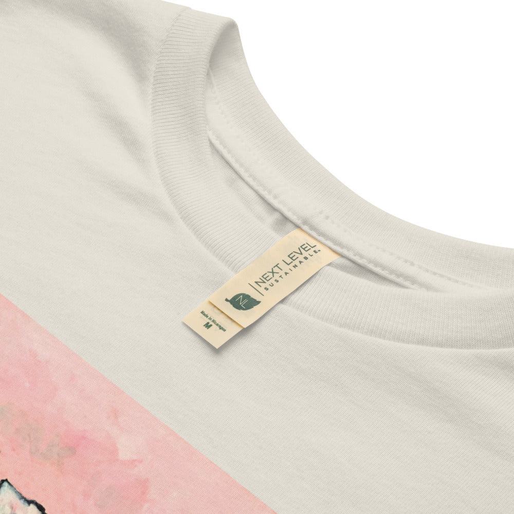 Peonies. Unisex Sustainable T-Shirt