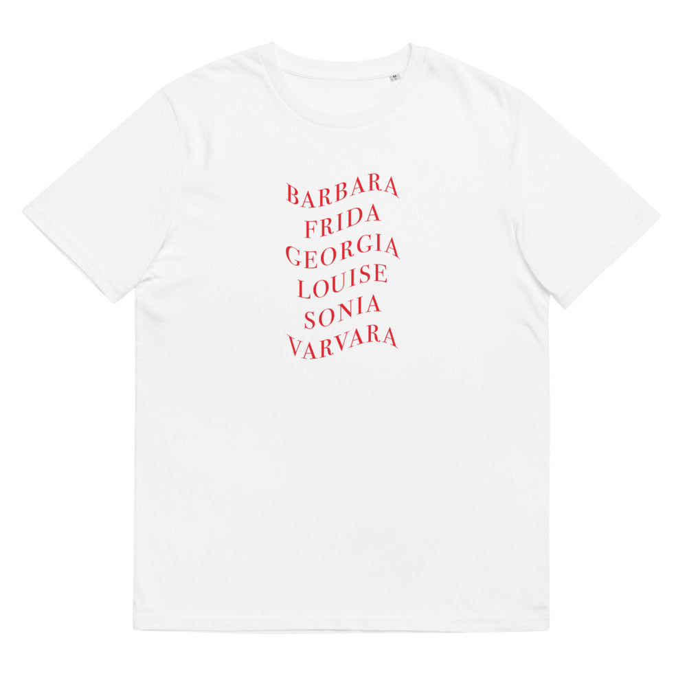 Female Artists Unisex Organic Cotton T-shirt