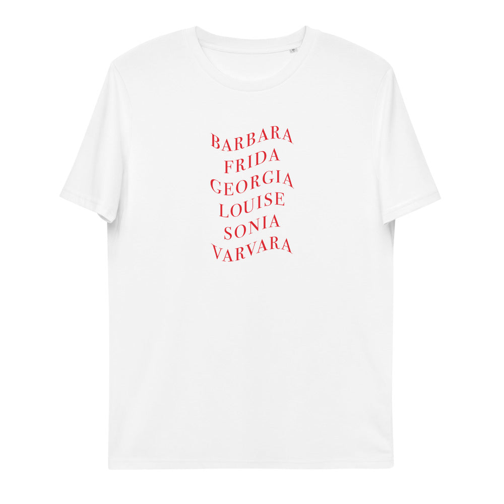 Female Artists Unisex Organic Cotton T-shirt